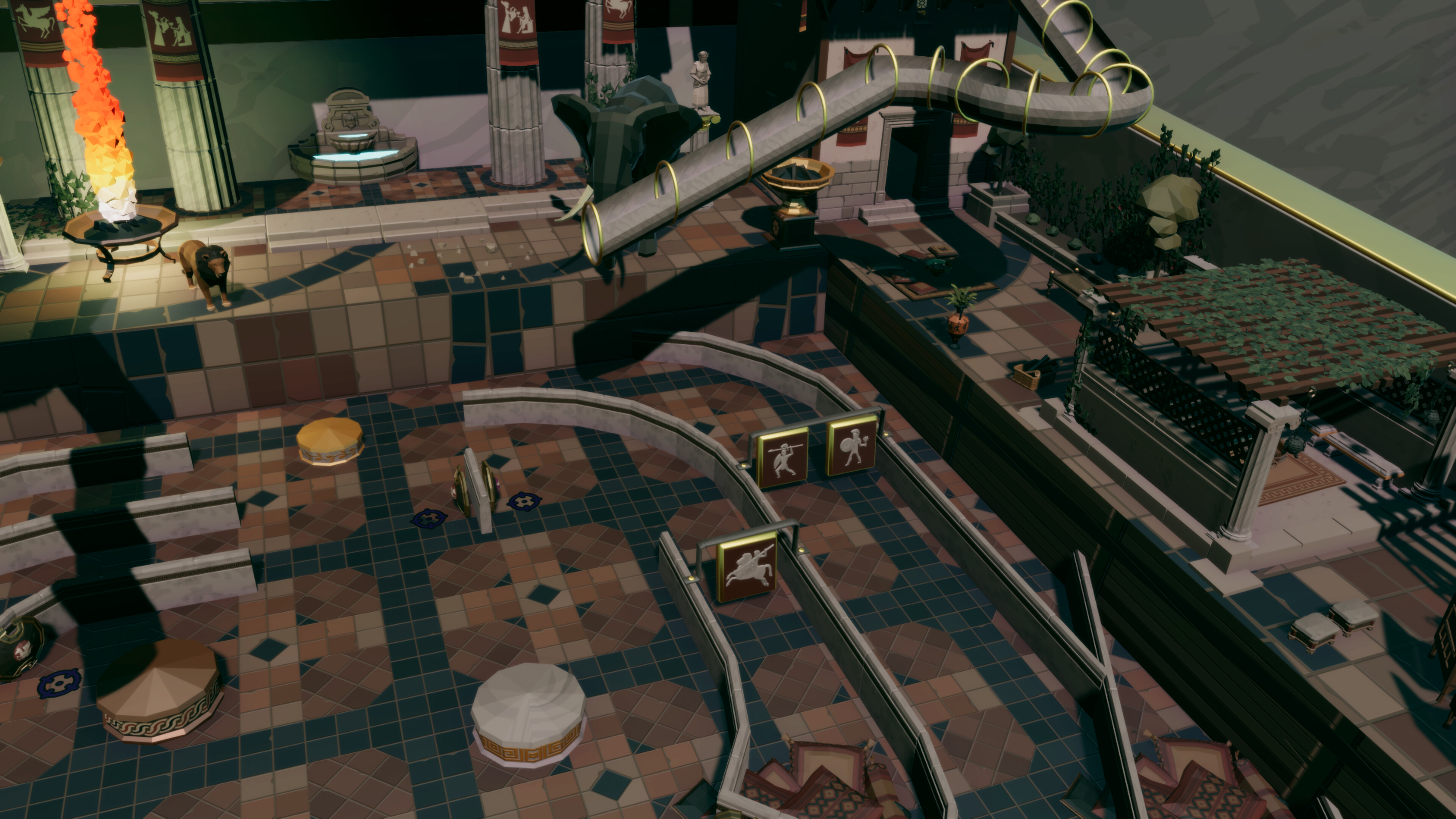 Roxy Raccoon's Pinball Panic - Roman Renaissance screenshot 12