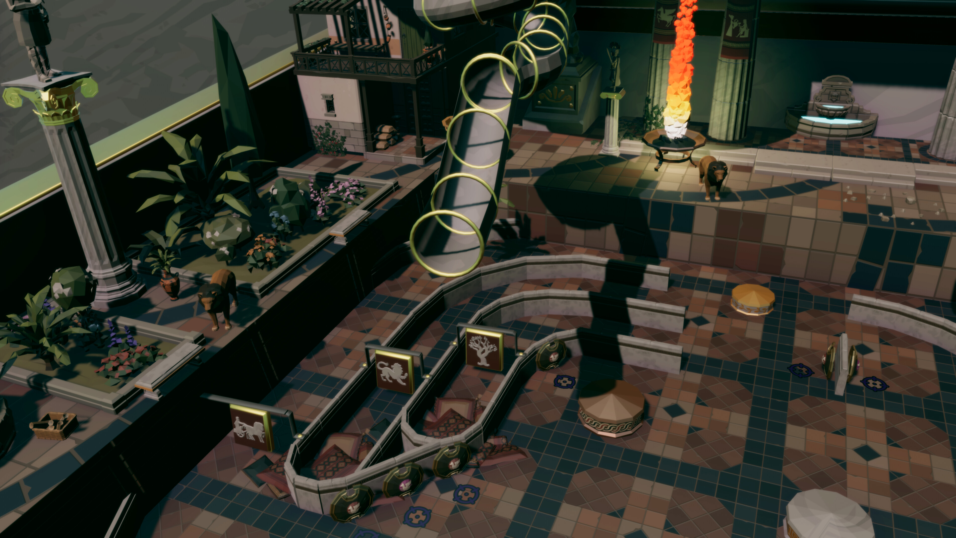 Roxy Raccoon's Pinball Panic - Roman Renaissance screenshot 11