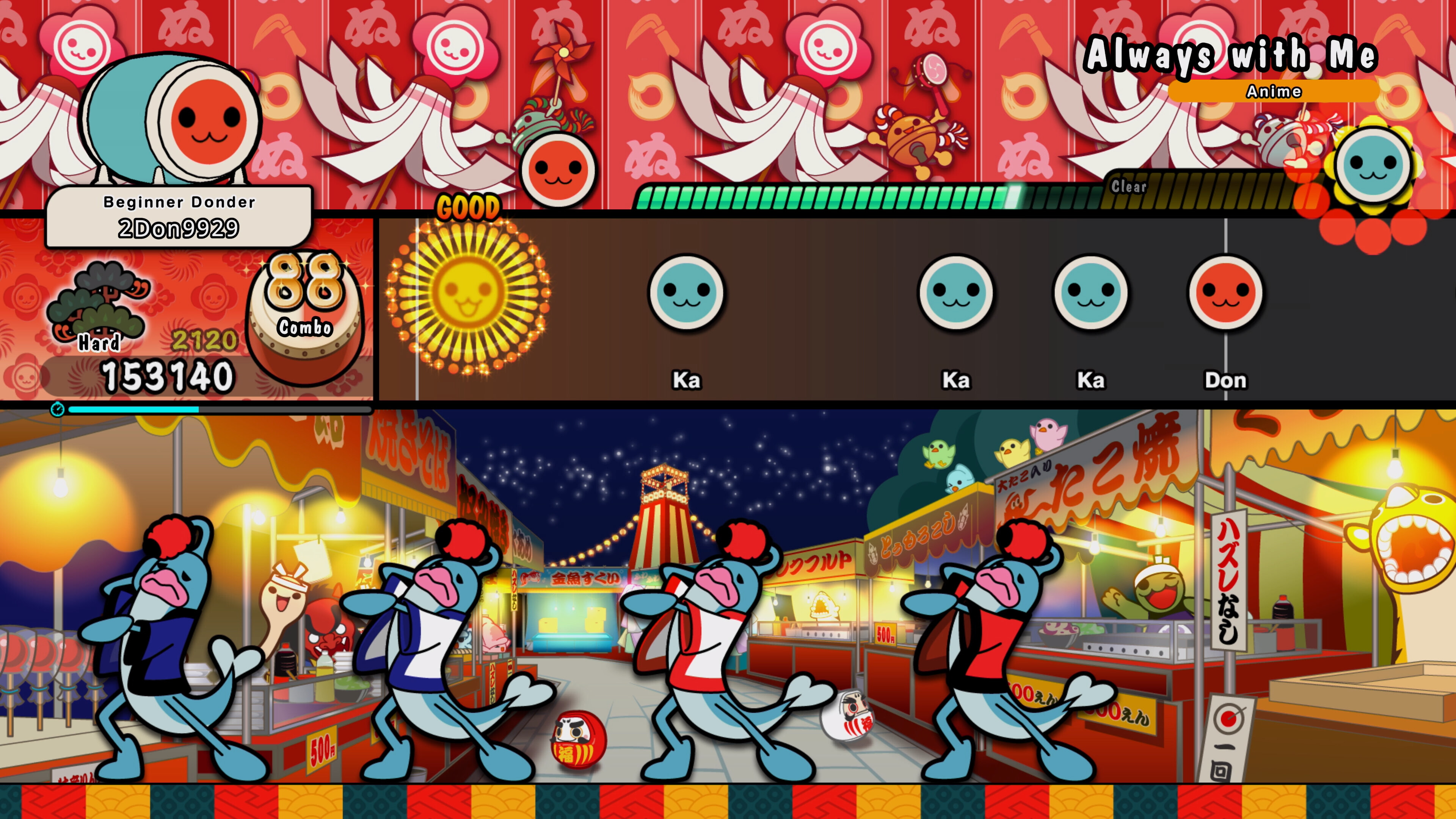 Taiko no Tatsujin: Rhythm Festival - STUDIO GHIBLI Pack Vol. 2 screenshot 1
