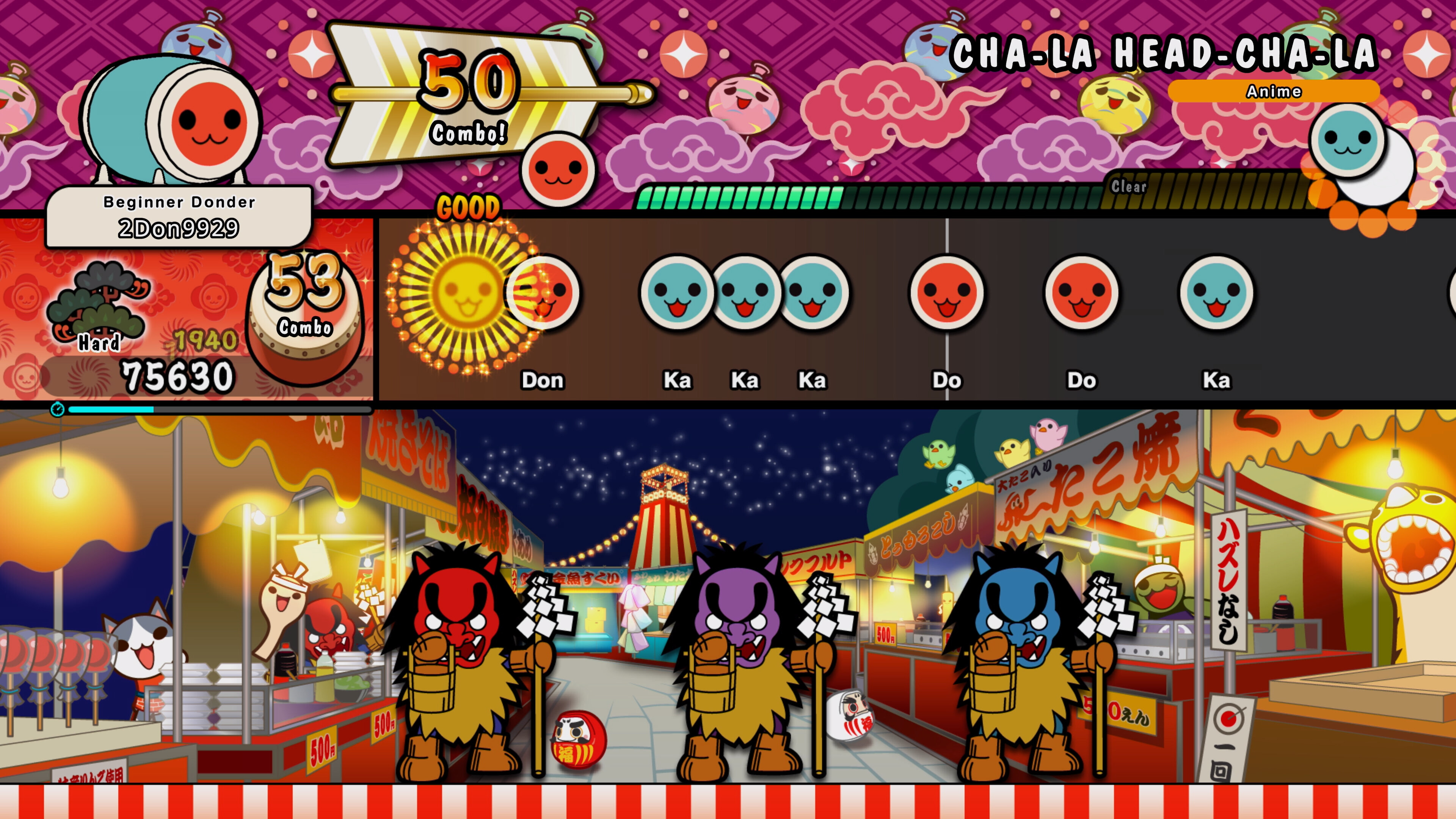 Taiko no Tatsujin: Rhythm Festival - DRAGON BALL Anime Songs Pack screenshot 1