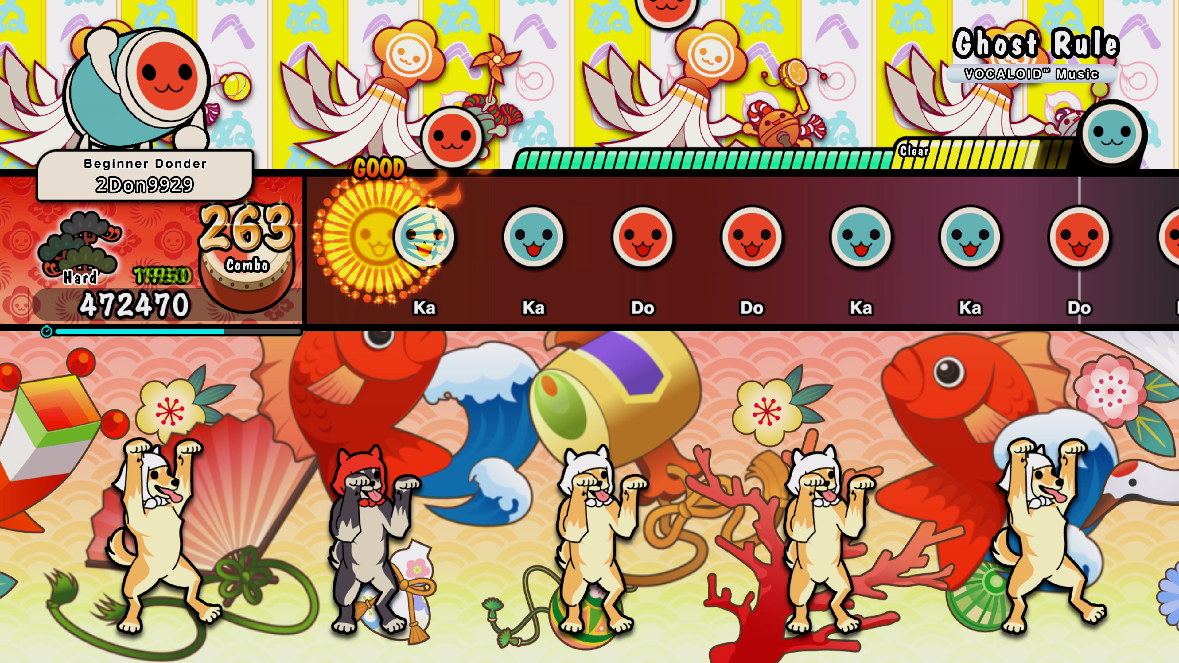 Taiko no Tatsujin: Rhythm Festival - HATSUNE MIKU Pack Vol. 1 screenshot 1