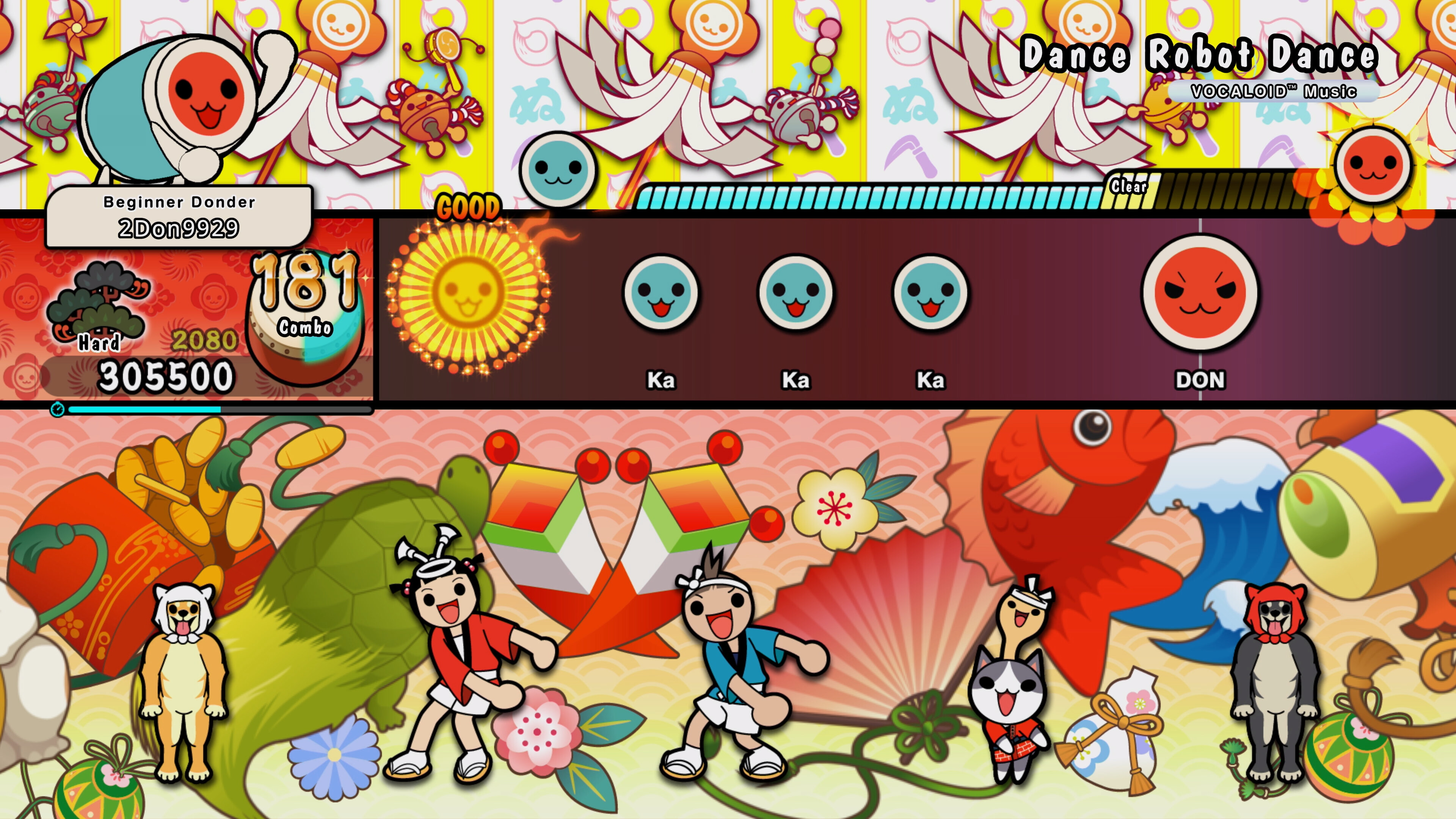 Taiko no Tatsujin: Rhythm Festival - HATSUNE MIKU Pack Vol. 2 screenshot 1