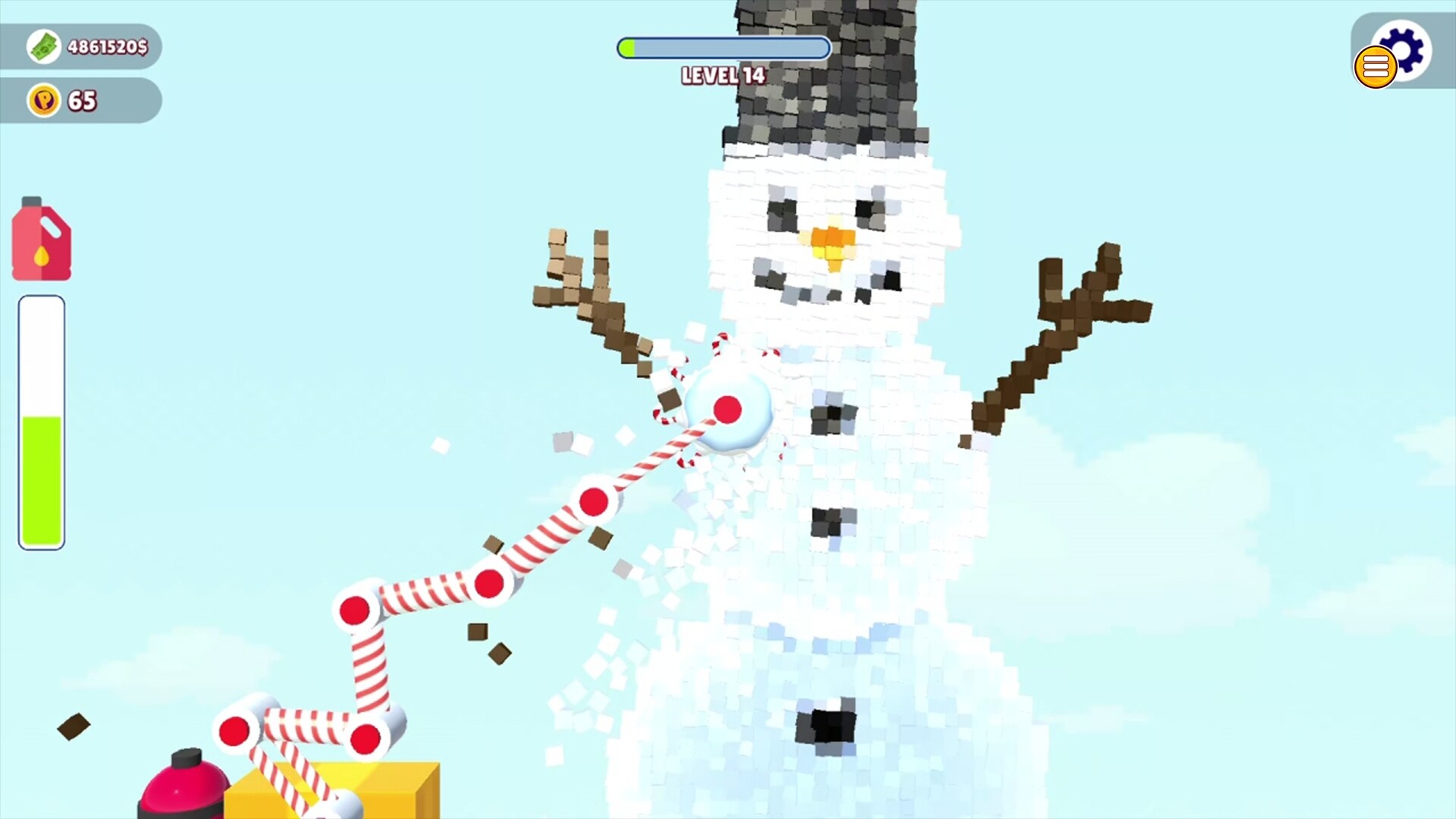 Bucket Crusher: Holiday Spirit screenshot 5