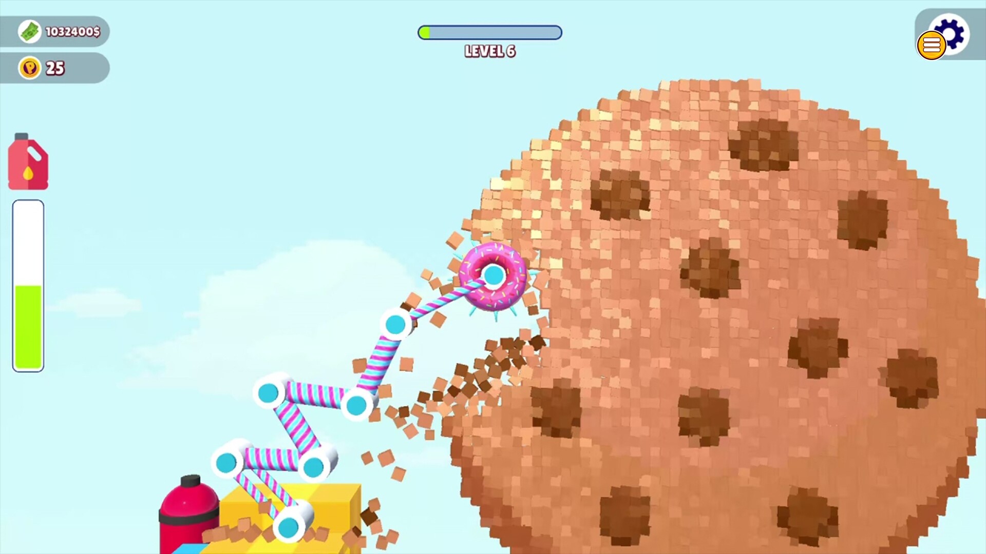 Bucket Crusher: Holiday Spirit screenshot 1