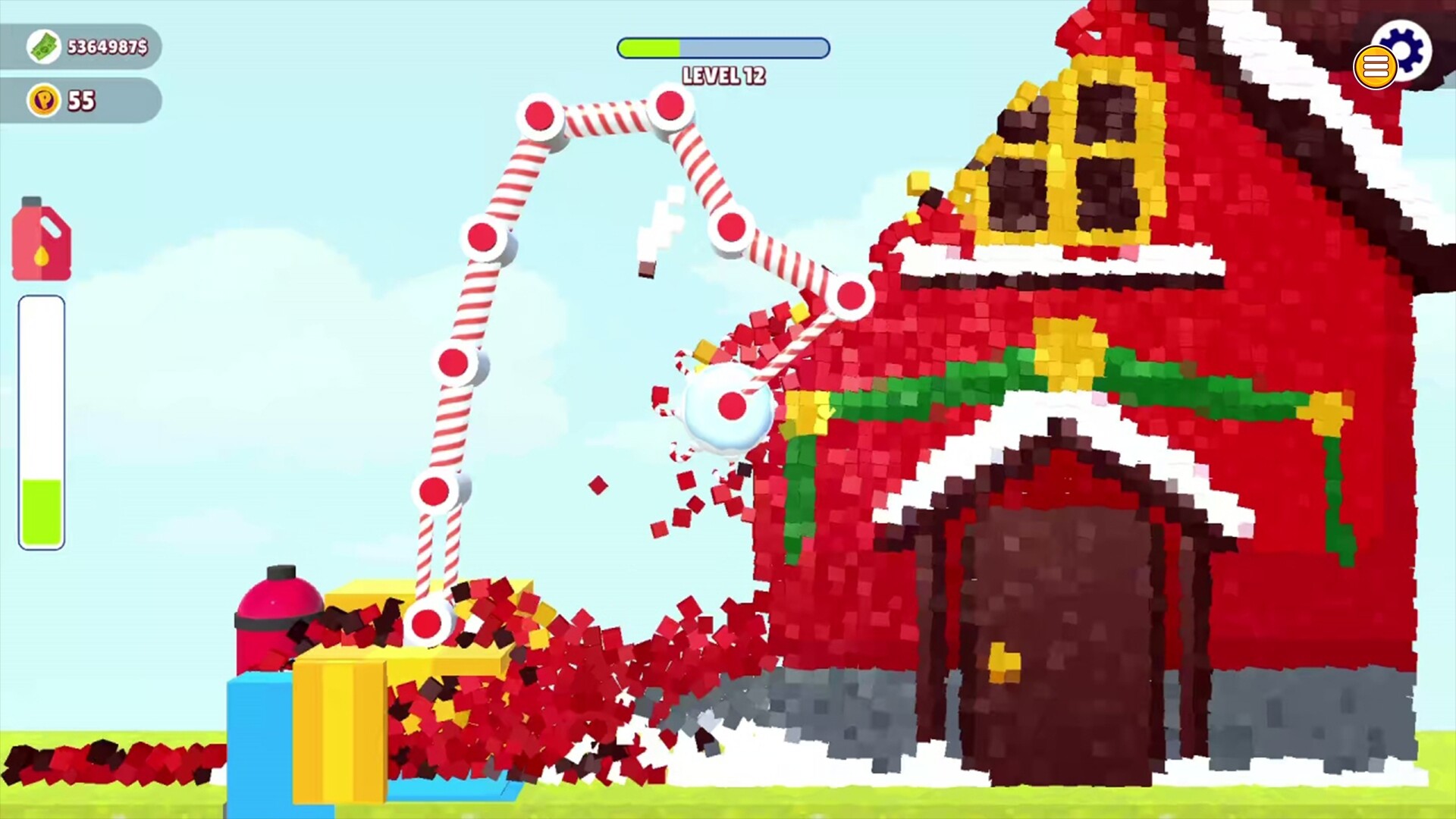 Bucket Crusher: Holiday Spirit screenshot 4