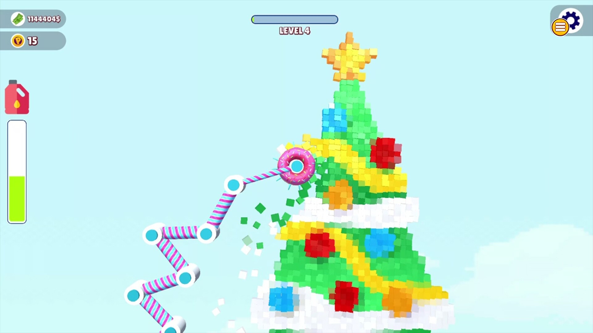 Bucket Crusher: Holiday Spirit screenshot 3