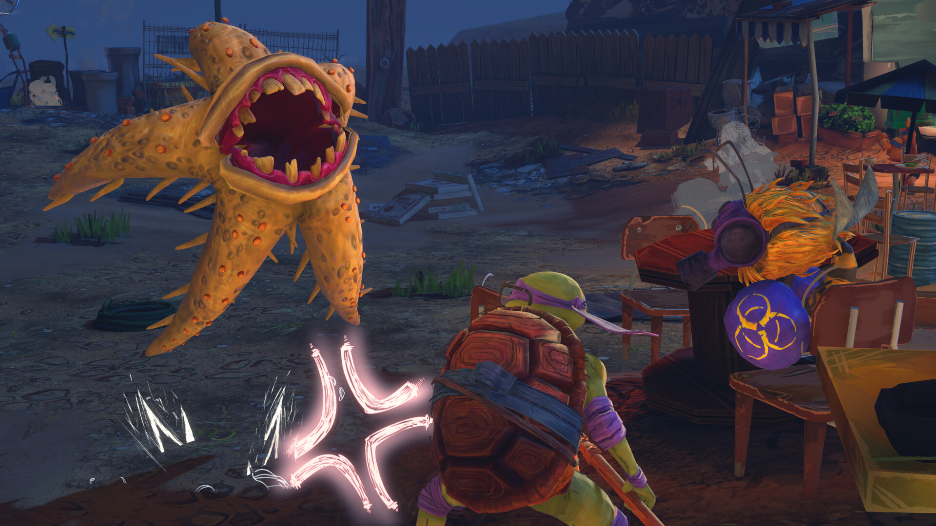 Teenage Mutant Ninja Turtles: Mutants Unleashed - Fresh Meat Mission Pack screenshot 1