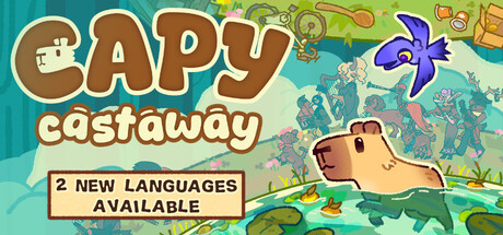 Capy Castaway — Steam header