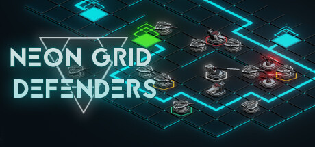 Neon Grid Defenders: Titelbild