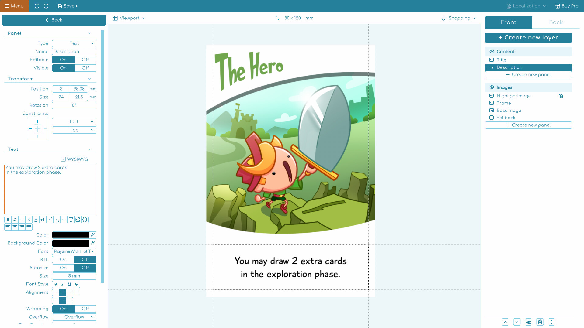 Tabletop Creator screenshot 1