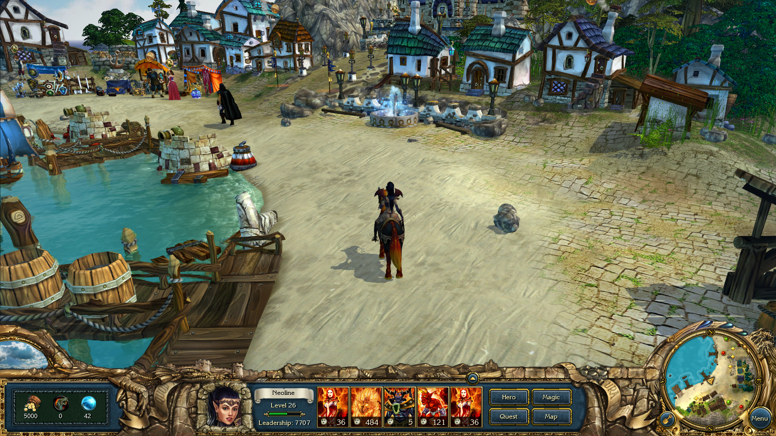 King's Bounty: Dark Side screenshot 2