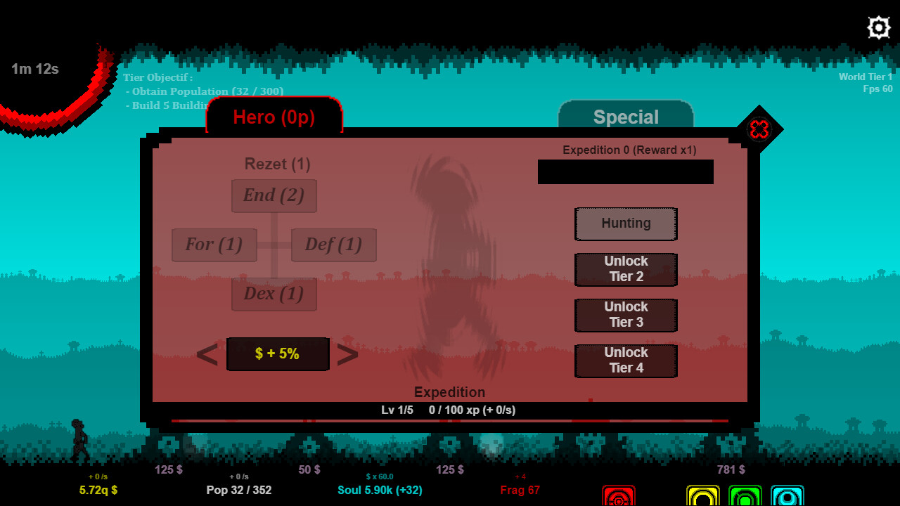 Idle Meteor screenshot 2