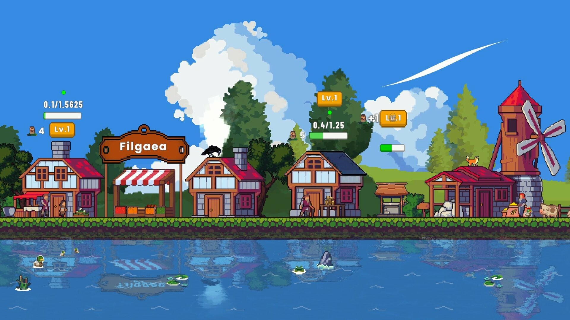 Incremental Town RPG screenshot 1