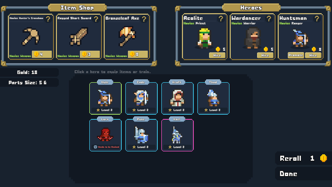 Hero's Warband screenshot 6