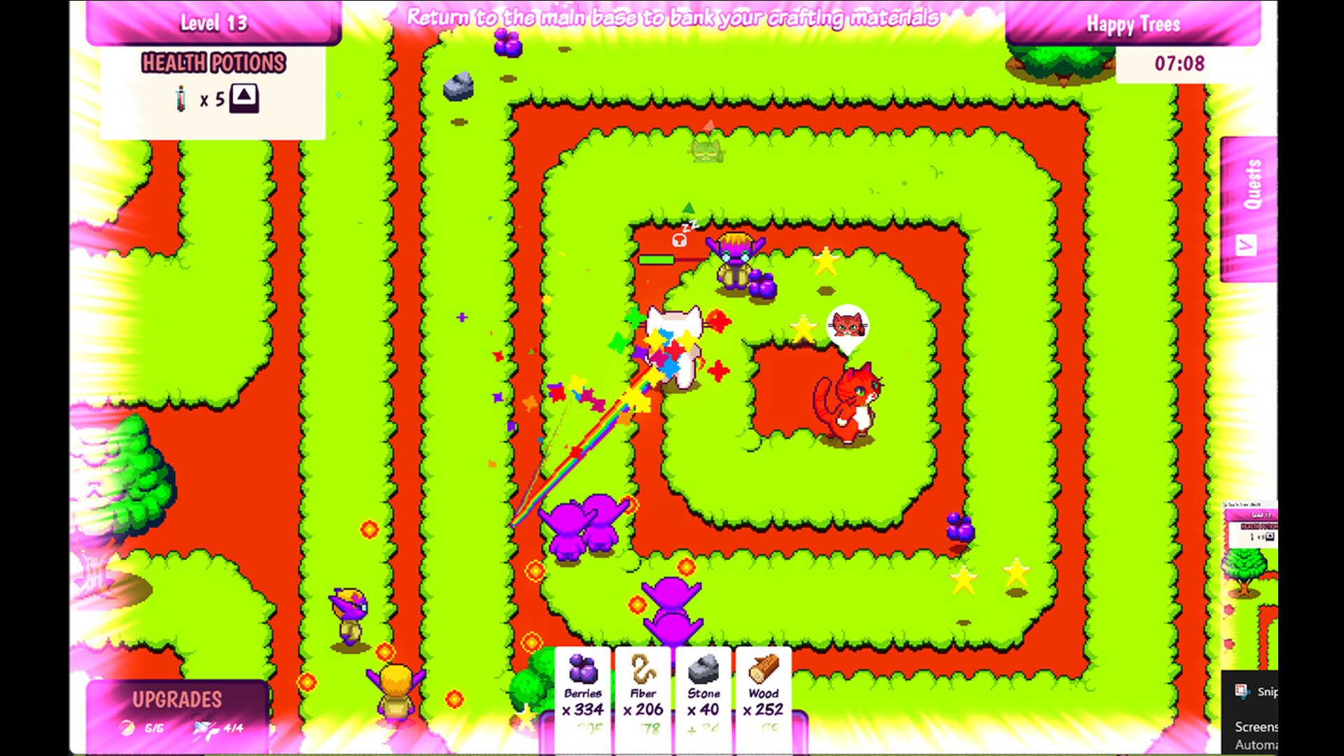 Cats vs. Aliens screenshot 1