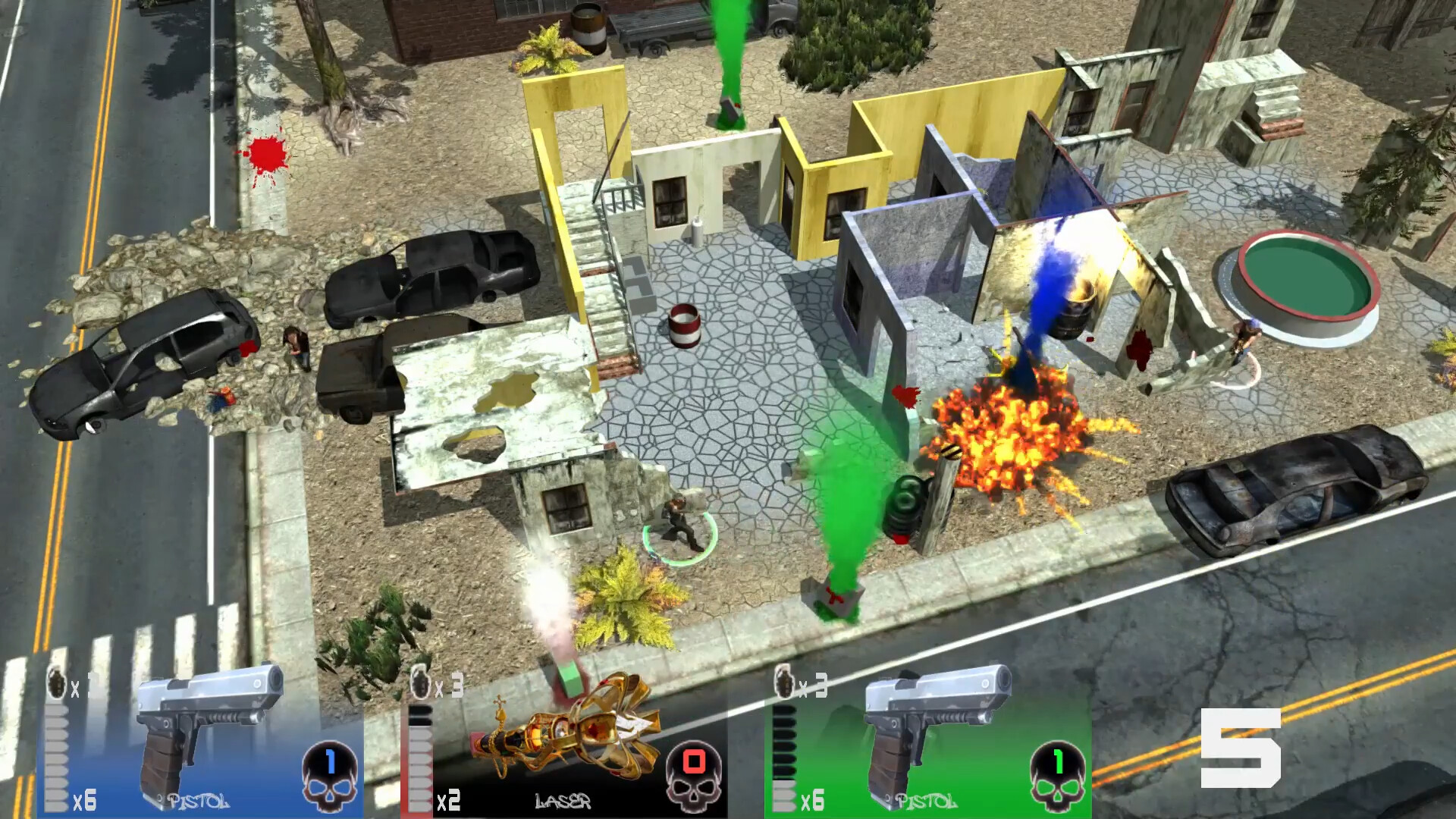 Four Elite Warriors screenshot 1