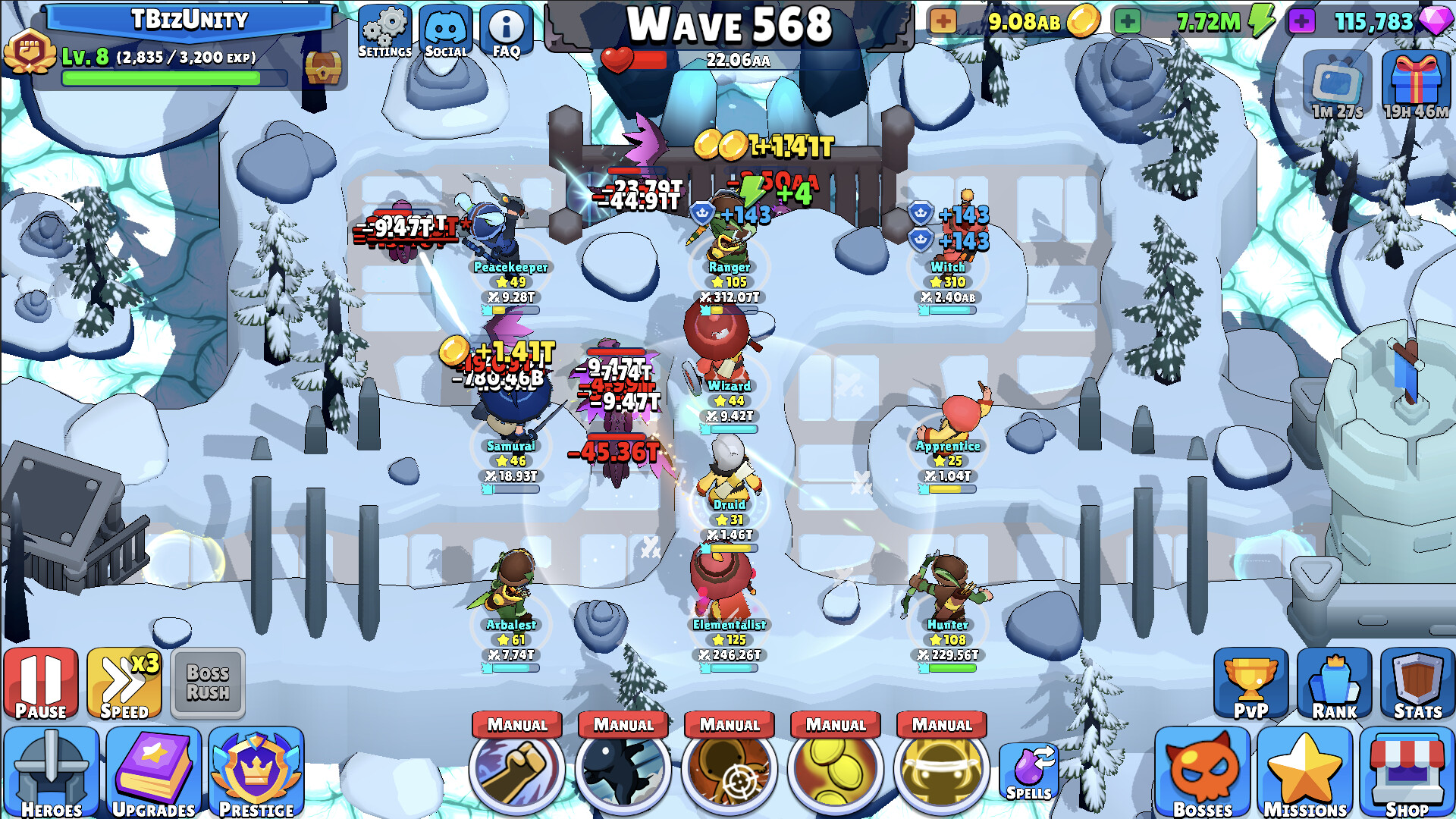 Idle Hero TD screenshot 2