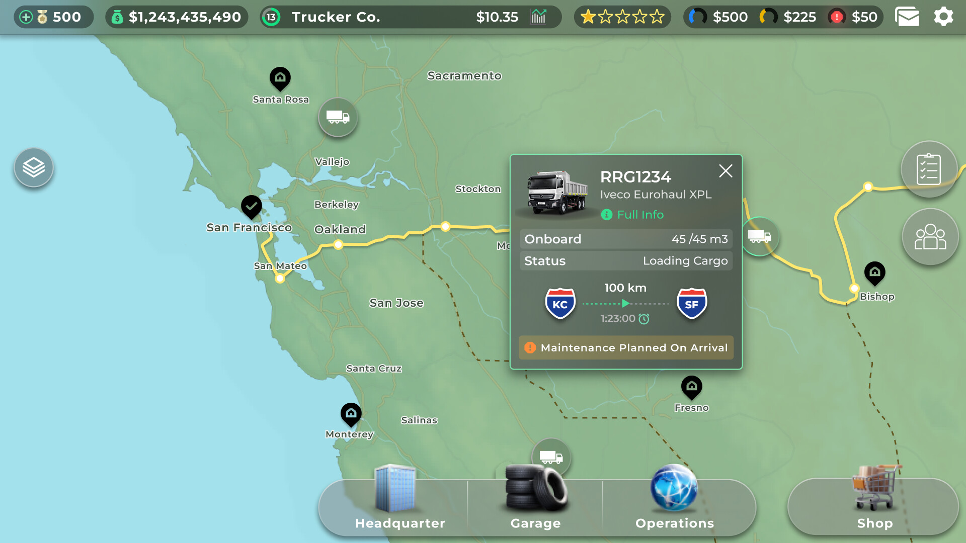 Truck Manager screenshot 2