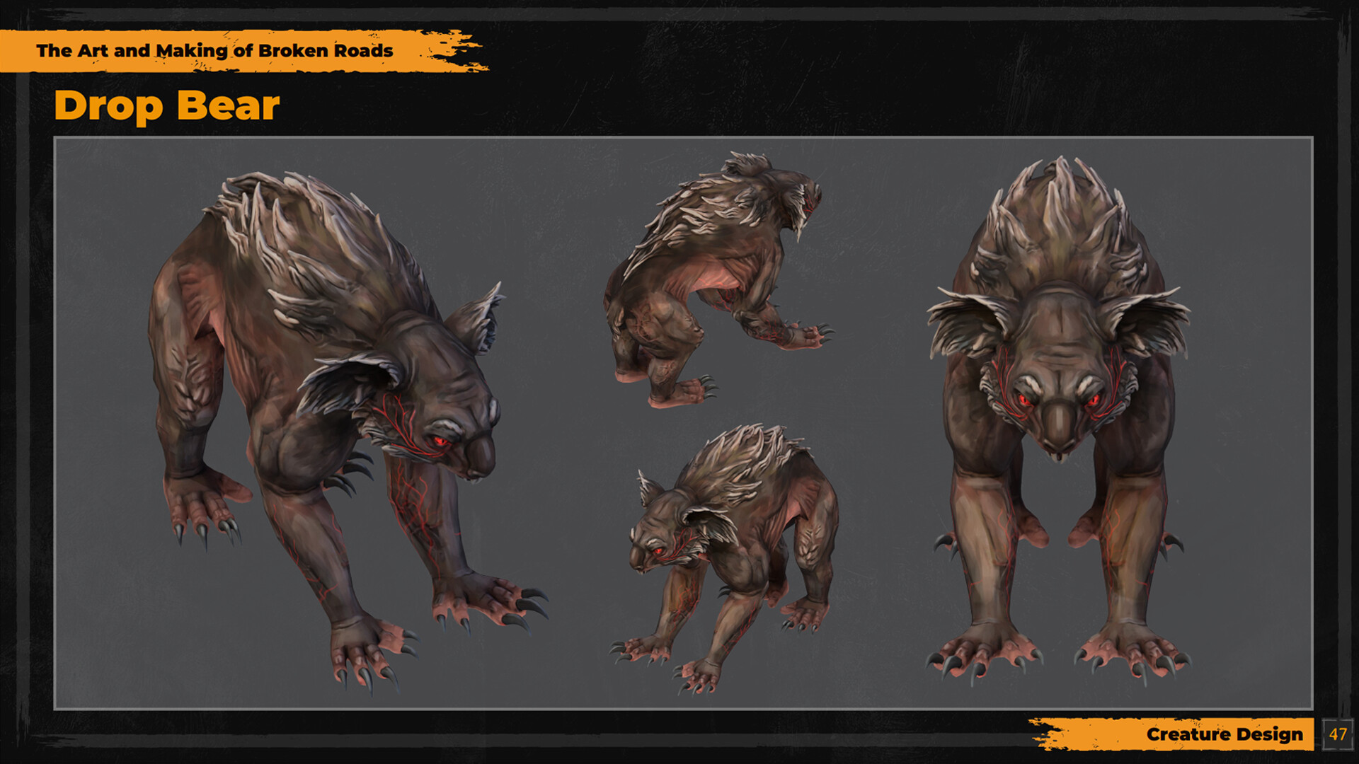 Broken Roads Artbook screenshot 3