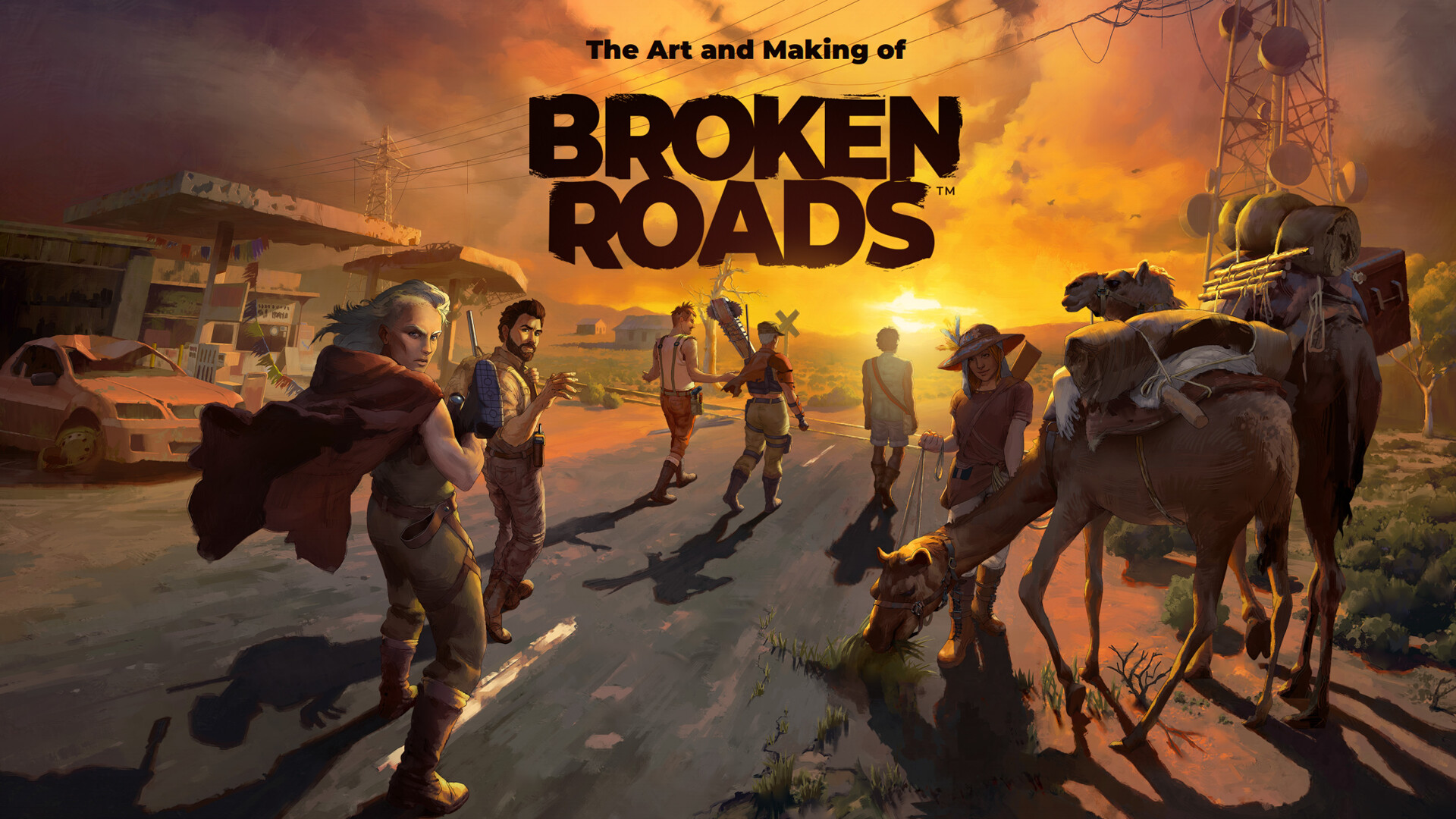 Broken Roads Artbook screenshot 1