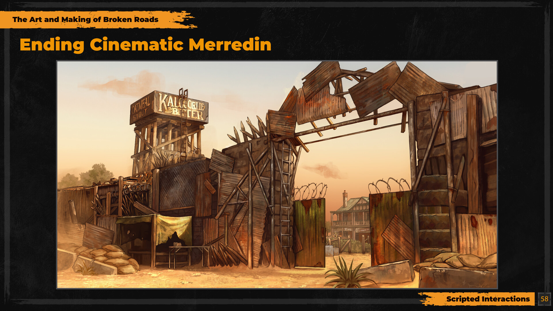 Broken Roads Artbook screenshot 4