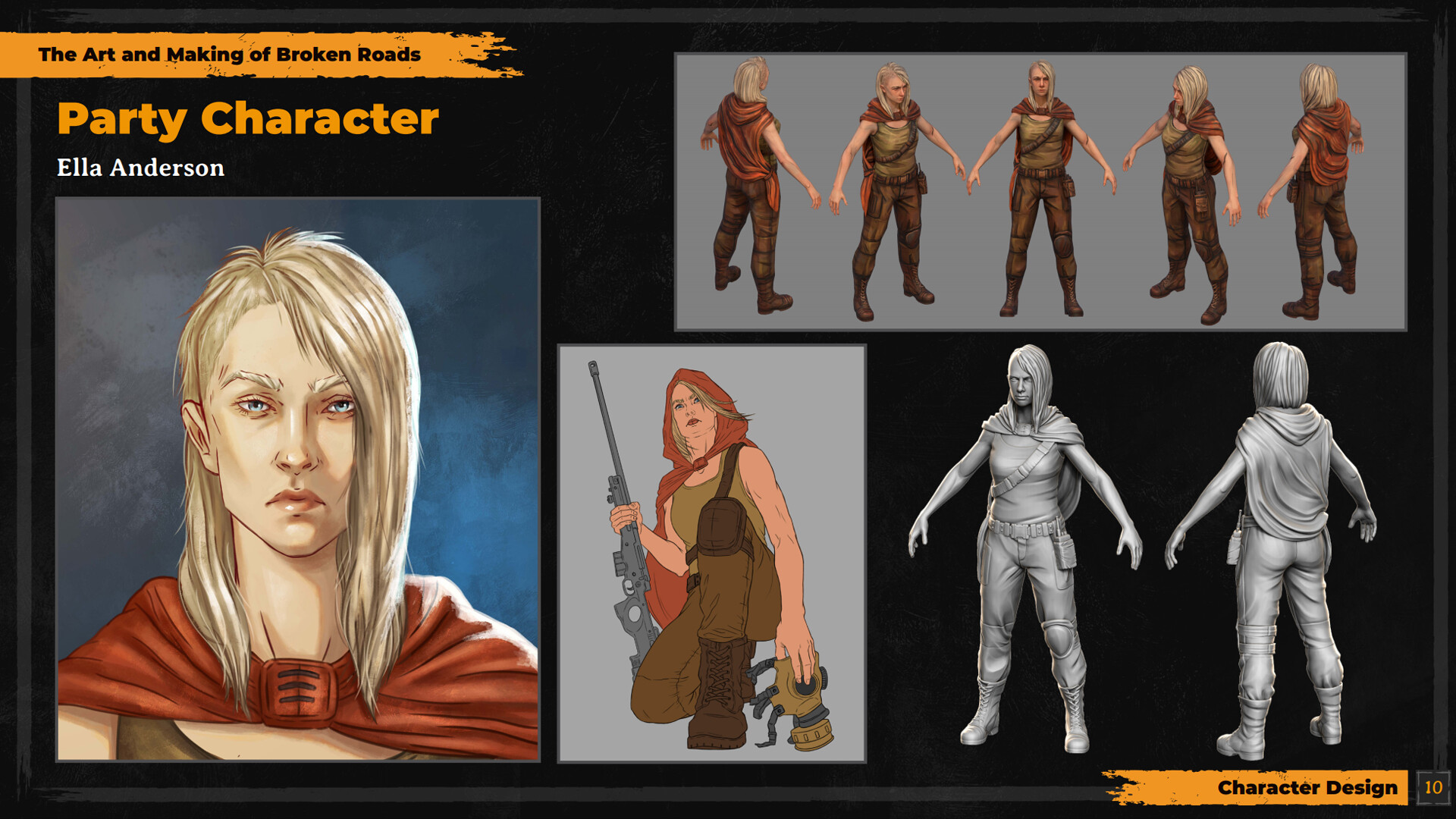 Broken Roads Artbook screenshot 2