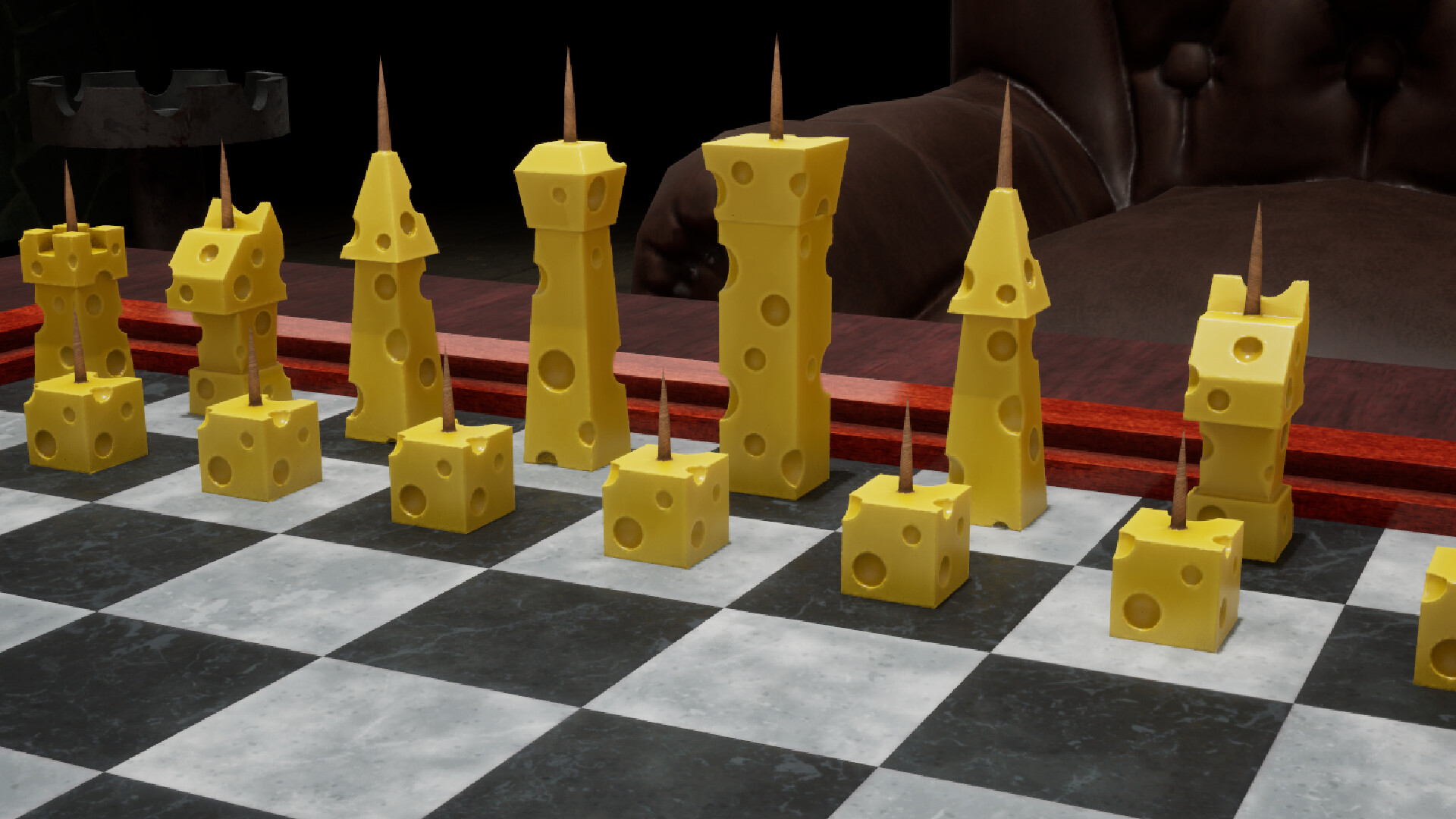 Free Chess: Cheese Set screenshot 1