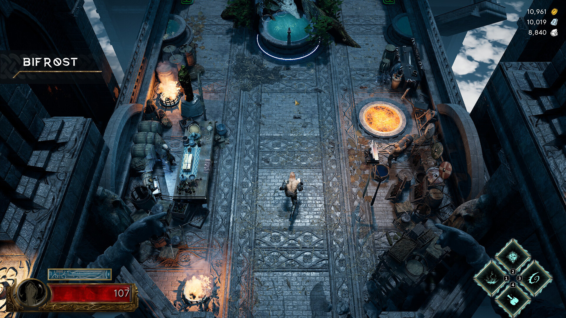 Nine Realms: Dawn Touch screenshot 1
