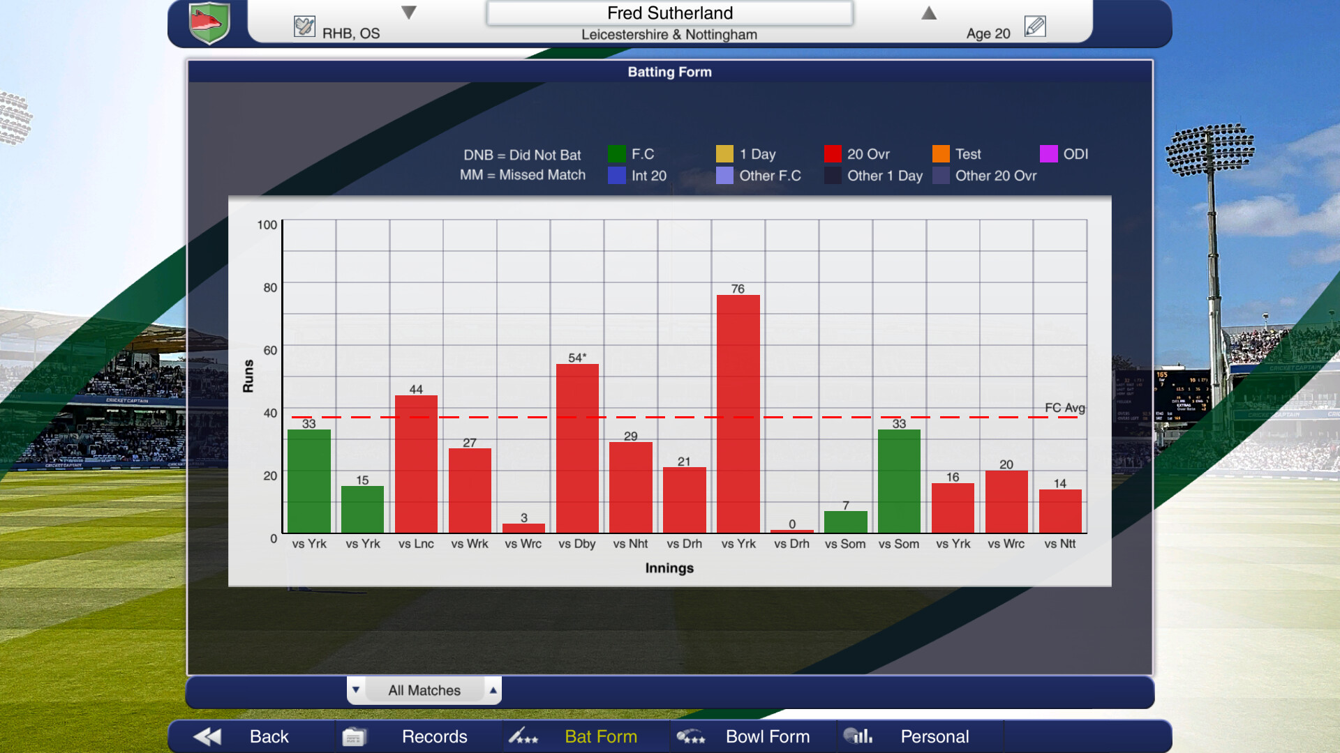 Cricket Captain 2024 screenshot 2