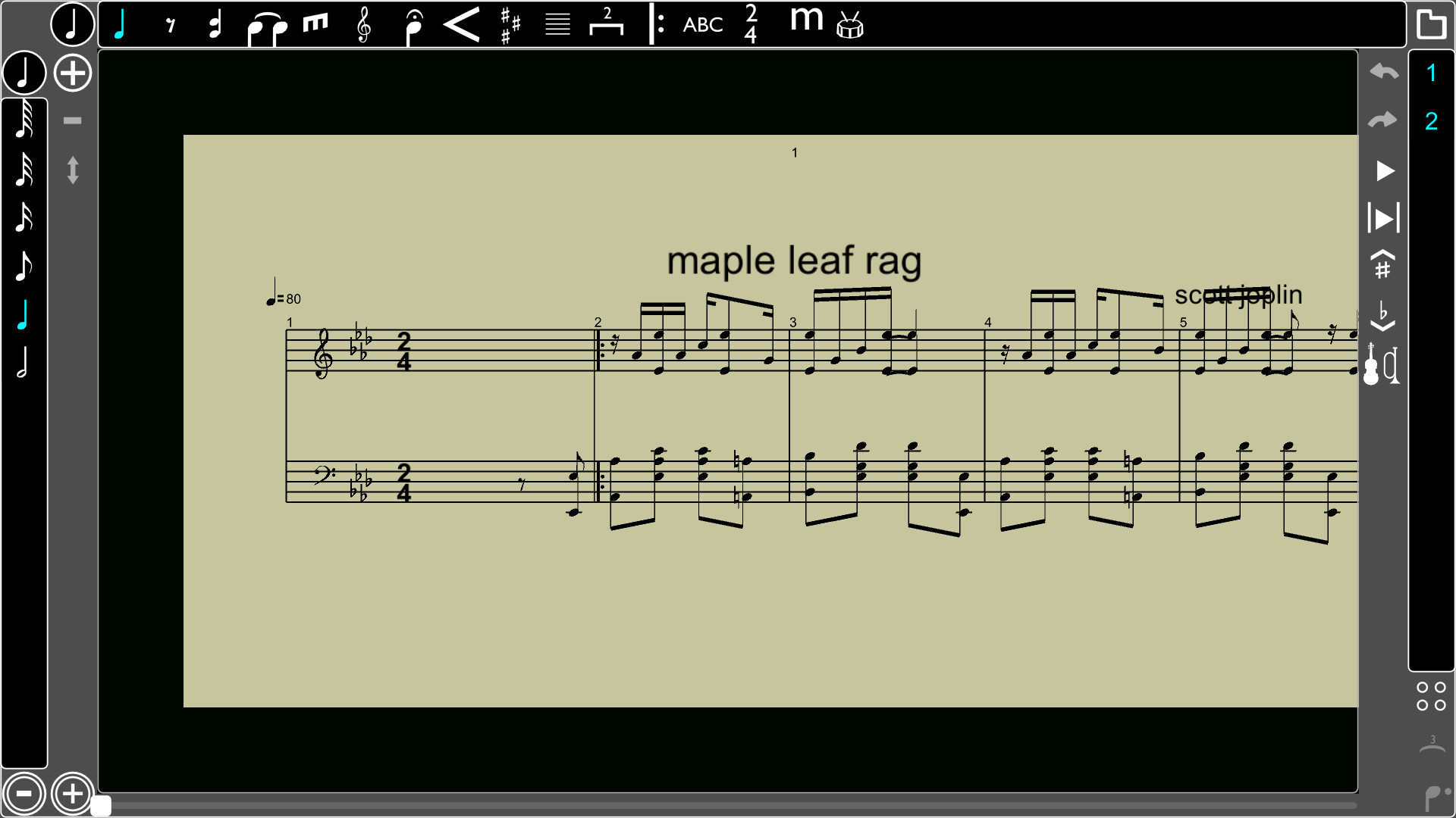 Musicmatron screenshot 1