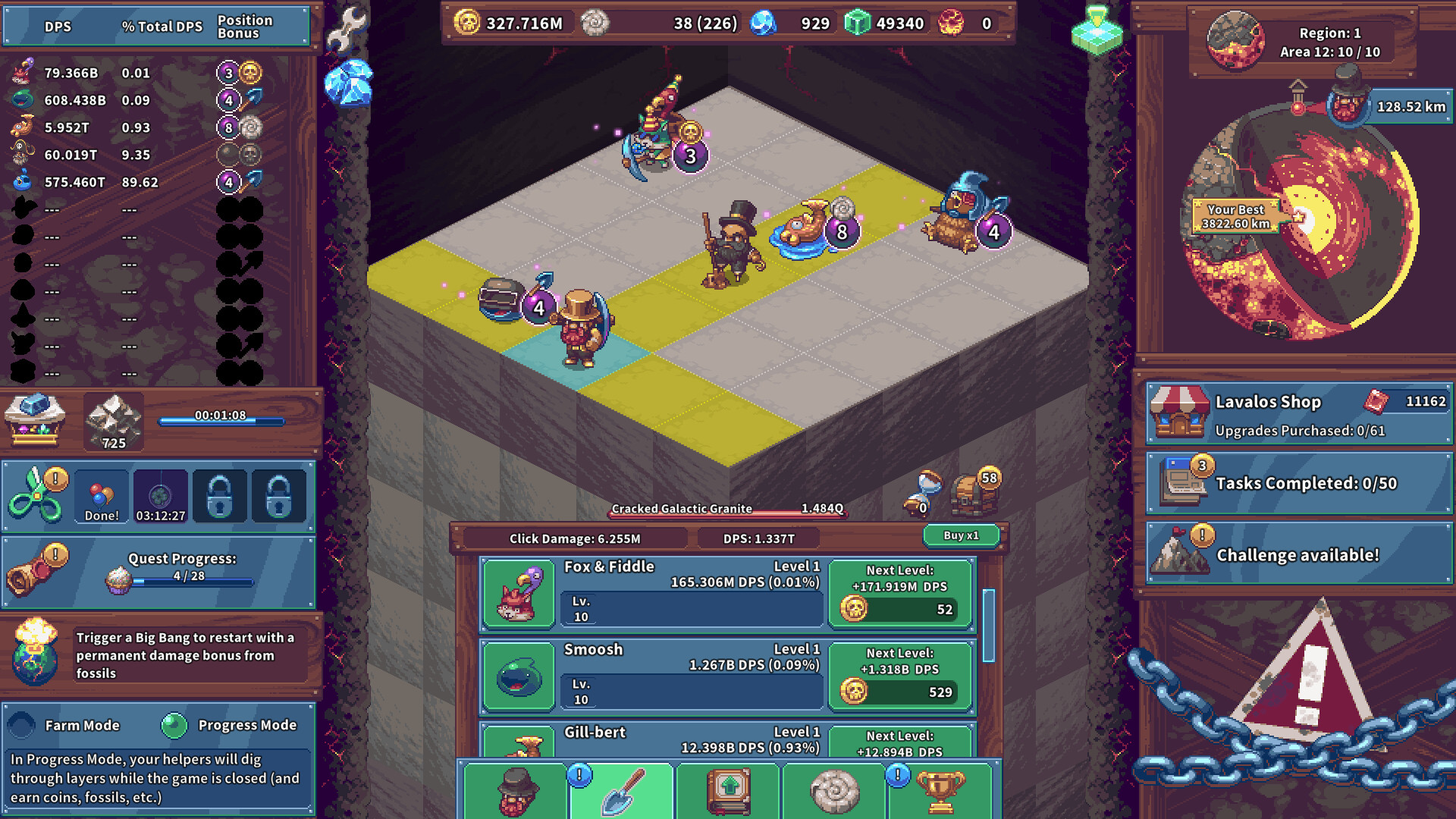 Click Click Dig: Idle Mine screenshot 2