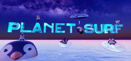 Planet Surf — Steam header