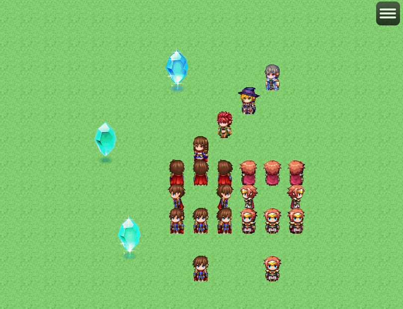 Steam：RPGツクールMZ - 4方向ホコグラから8方向画像を自動生成する