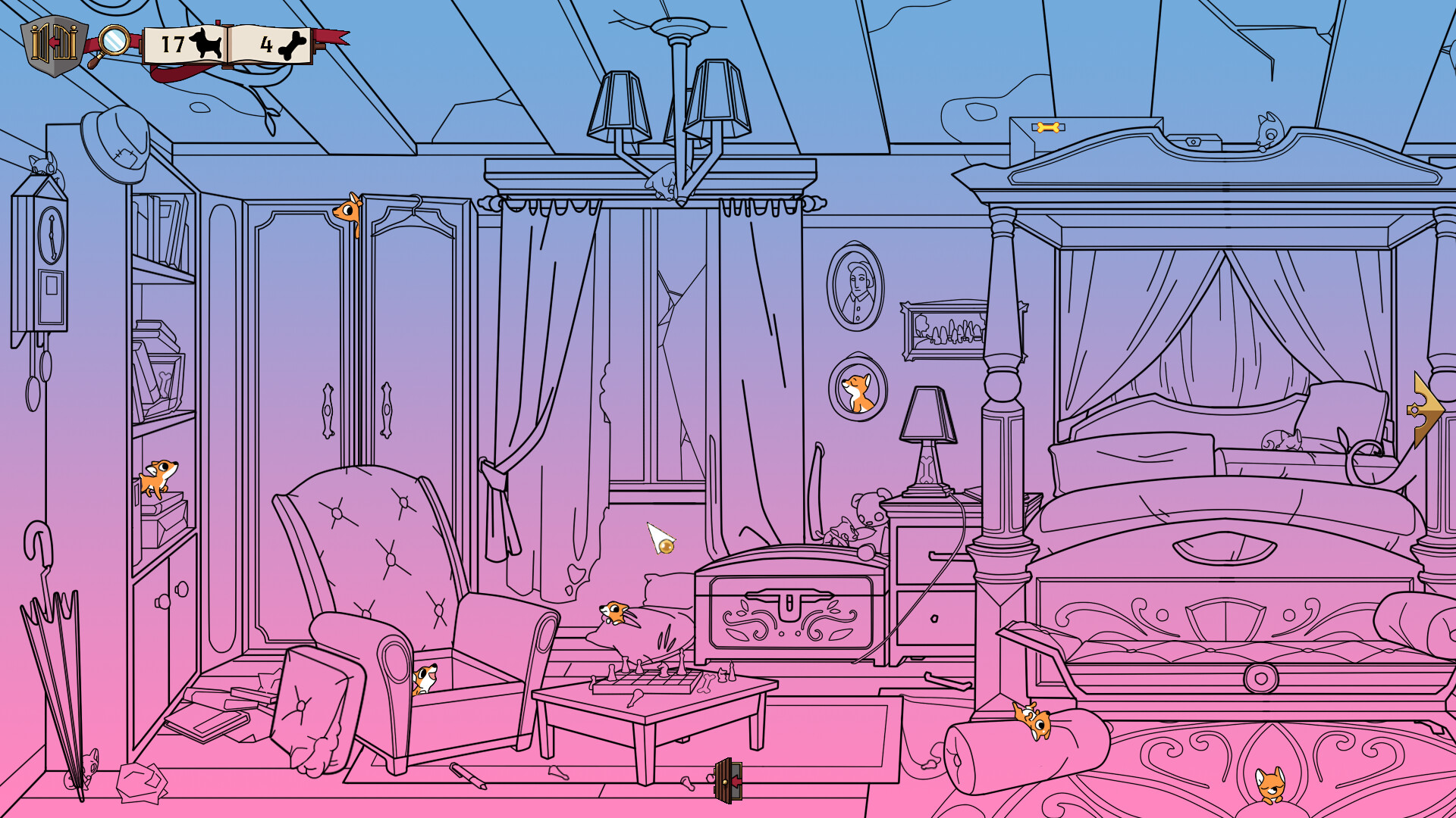 Hidden Corgi Mansion screenshot 5