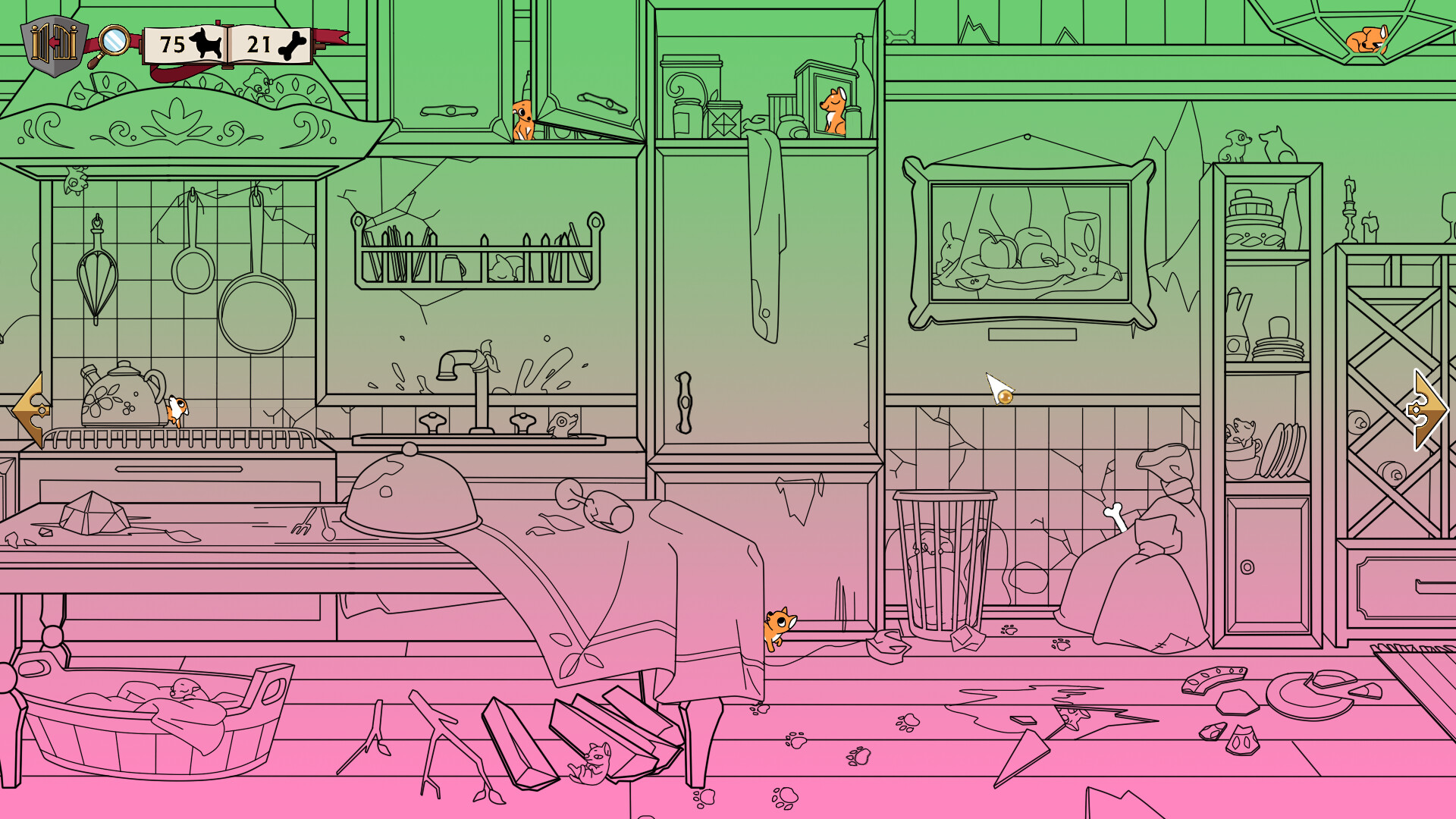 Hidden Corgi Mansion screenshot 2
