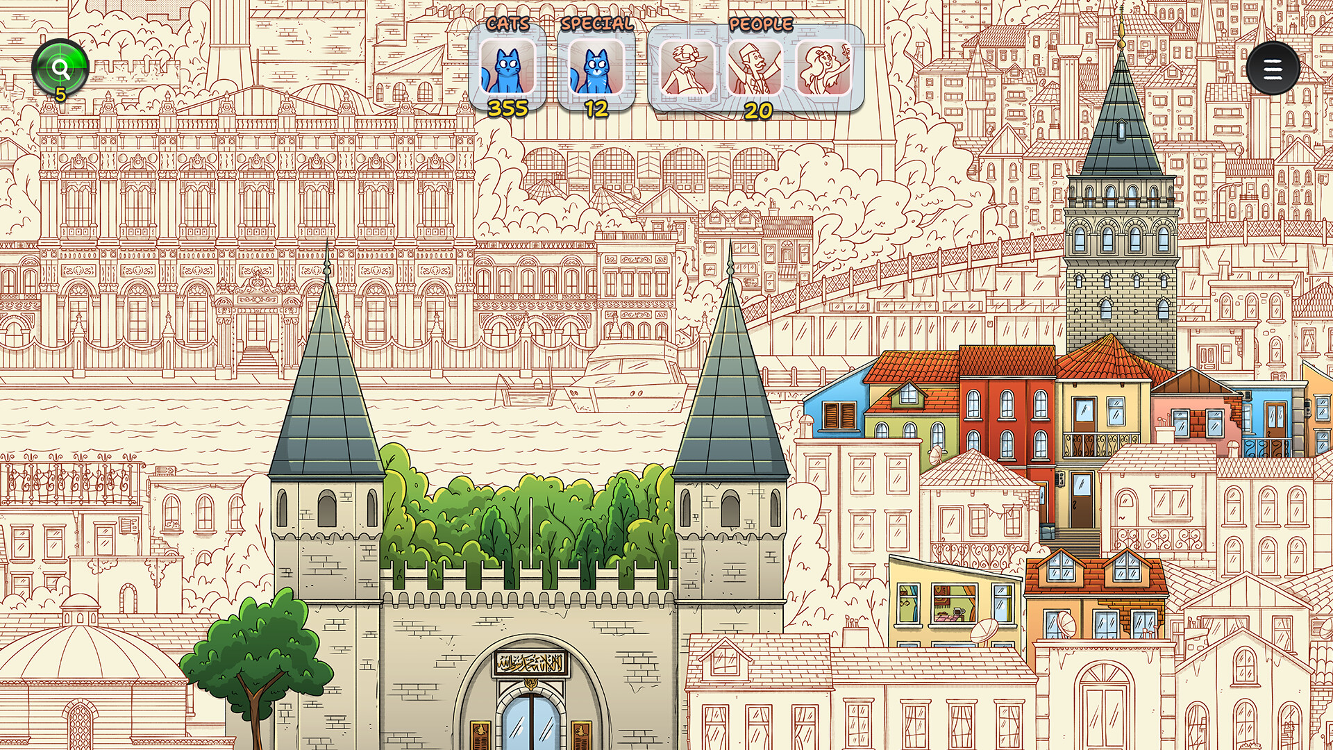 Hidden Cats in Istanbul screenshot 1
