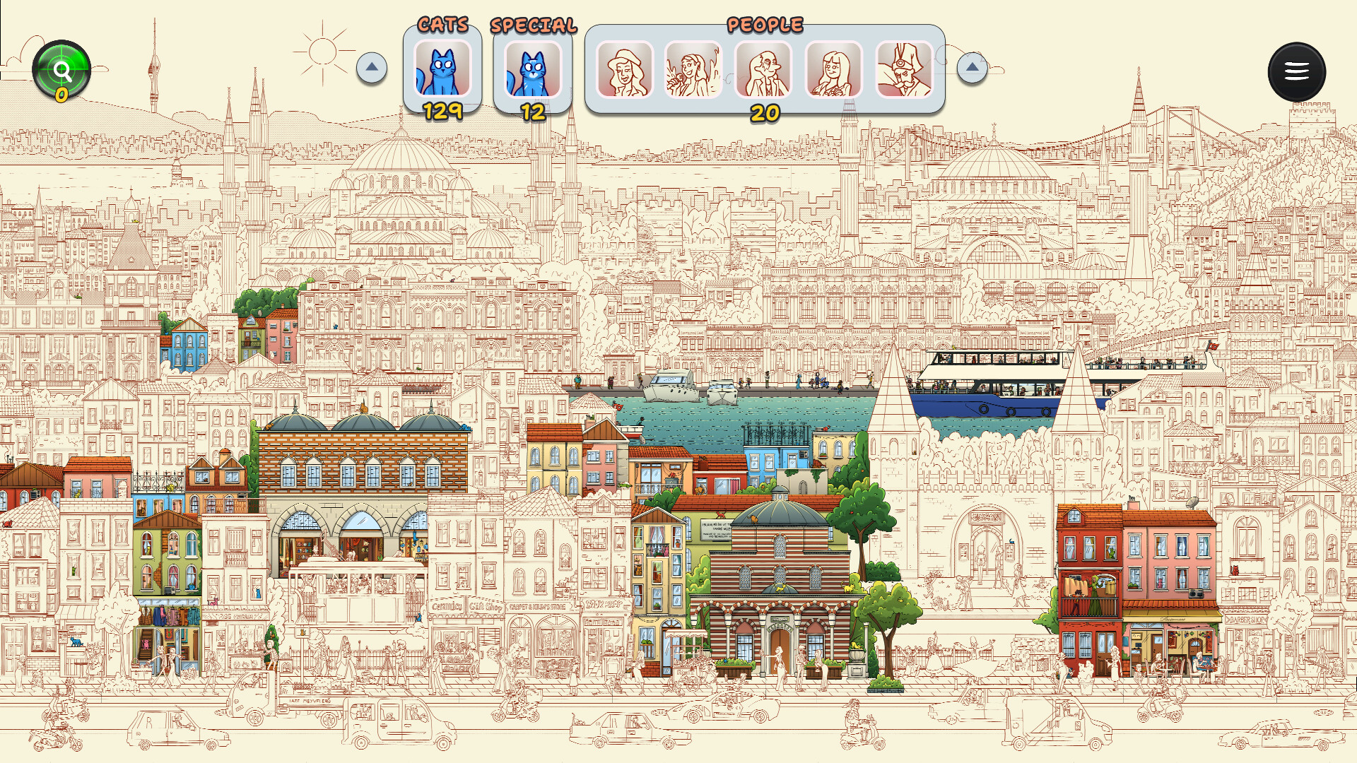 Hidden Cats in Istanbul screenshot 2