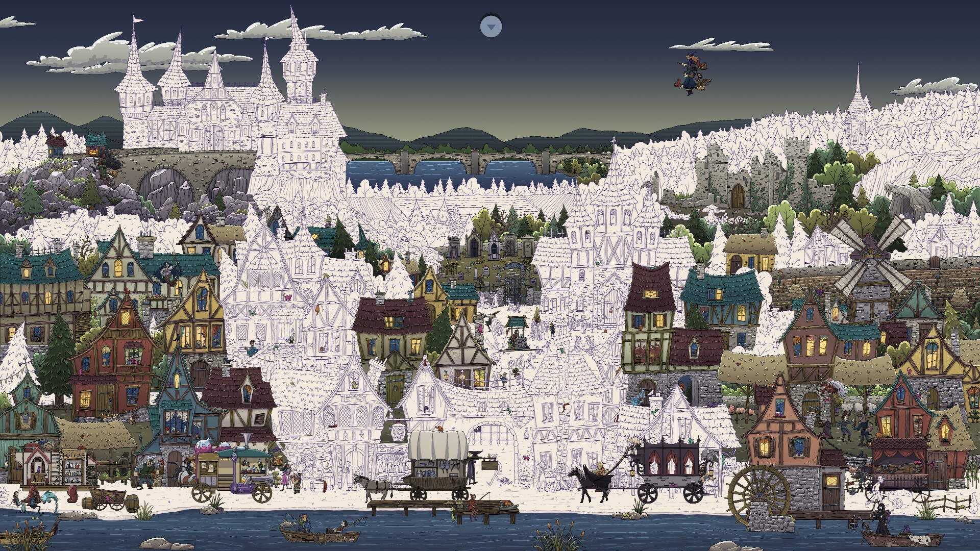 Hidden Cats in Spooky Village