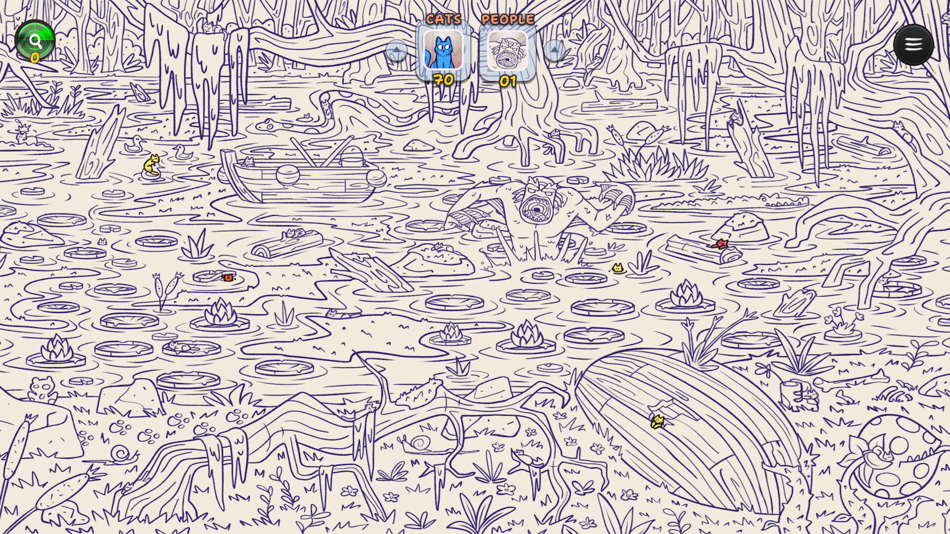 Hidden Cats in Spooky Village screenshot 8