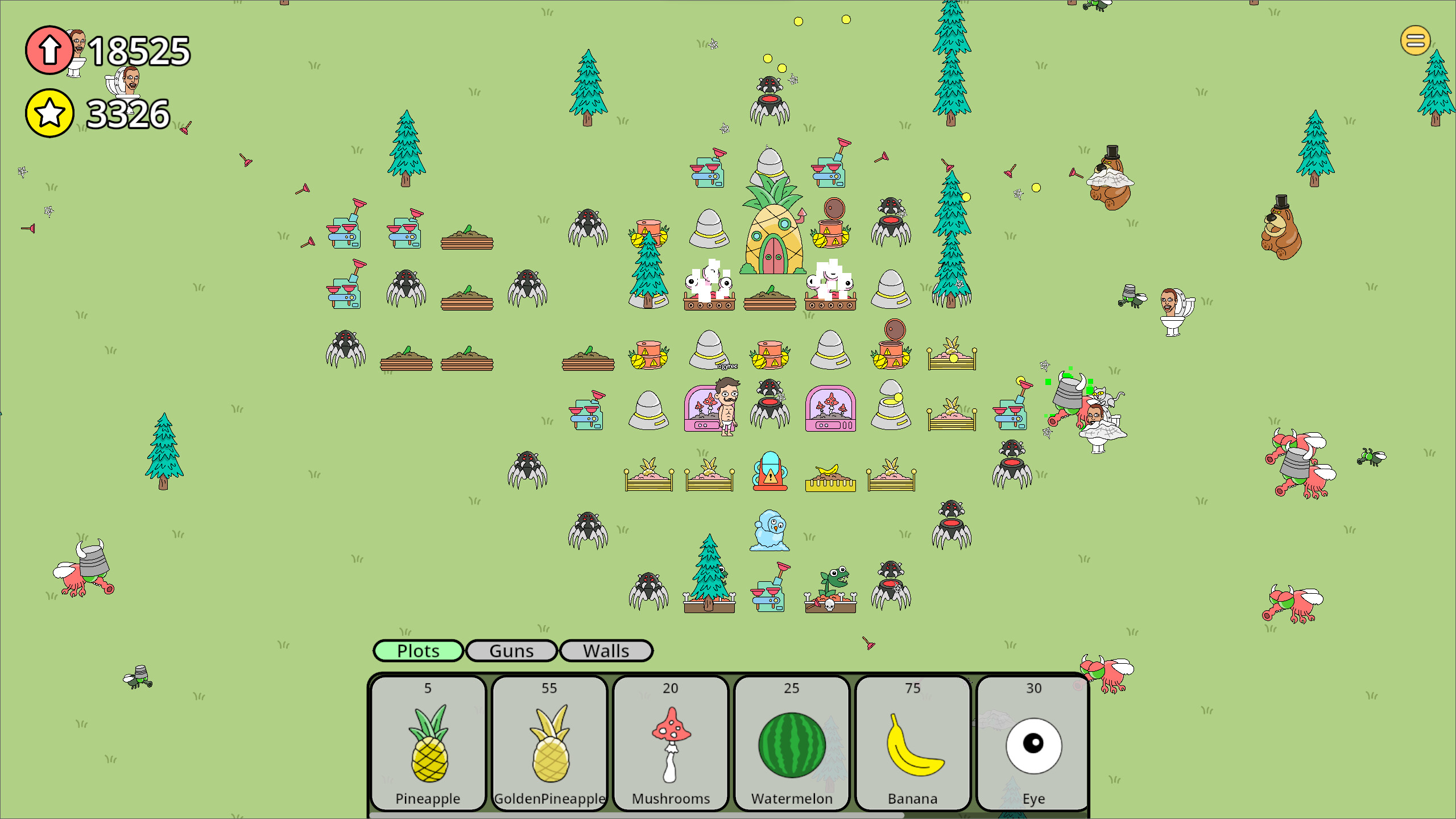 Pineapple Defense screenshot 1