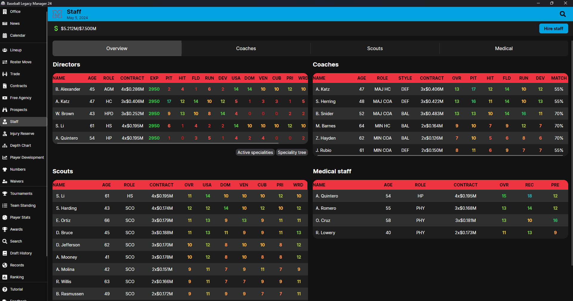 Baseball Legacy Manager 24 screenshot 6
