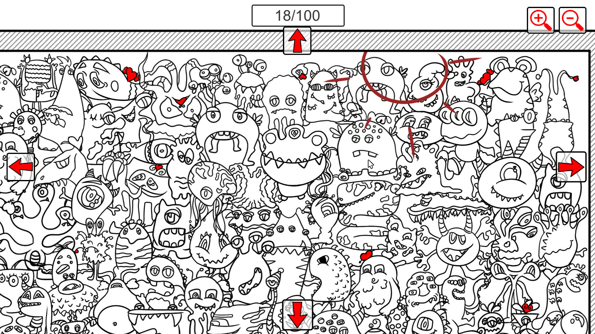 SEARCH ALL - HEARTS screenshot 2