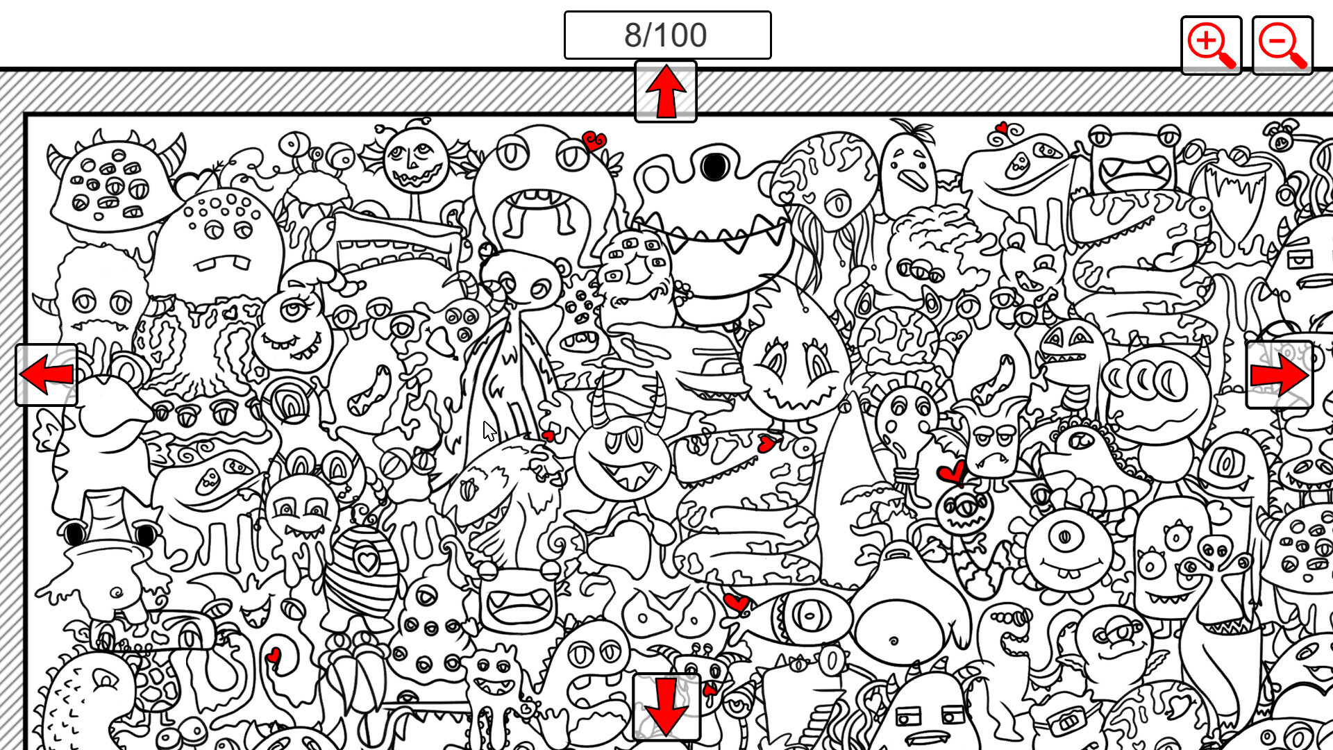 SEARCH ALL - HEARTS screenshot 1