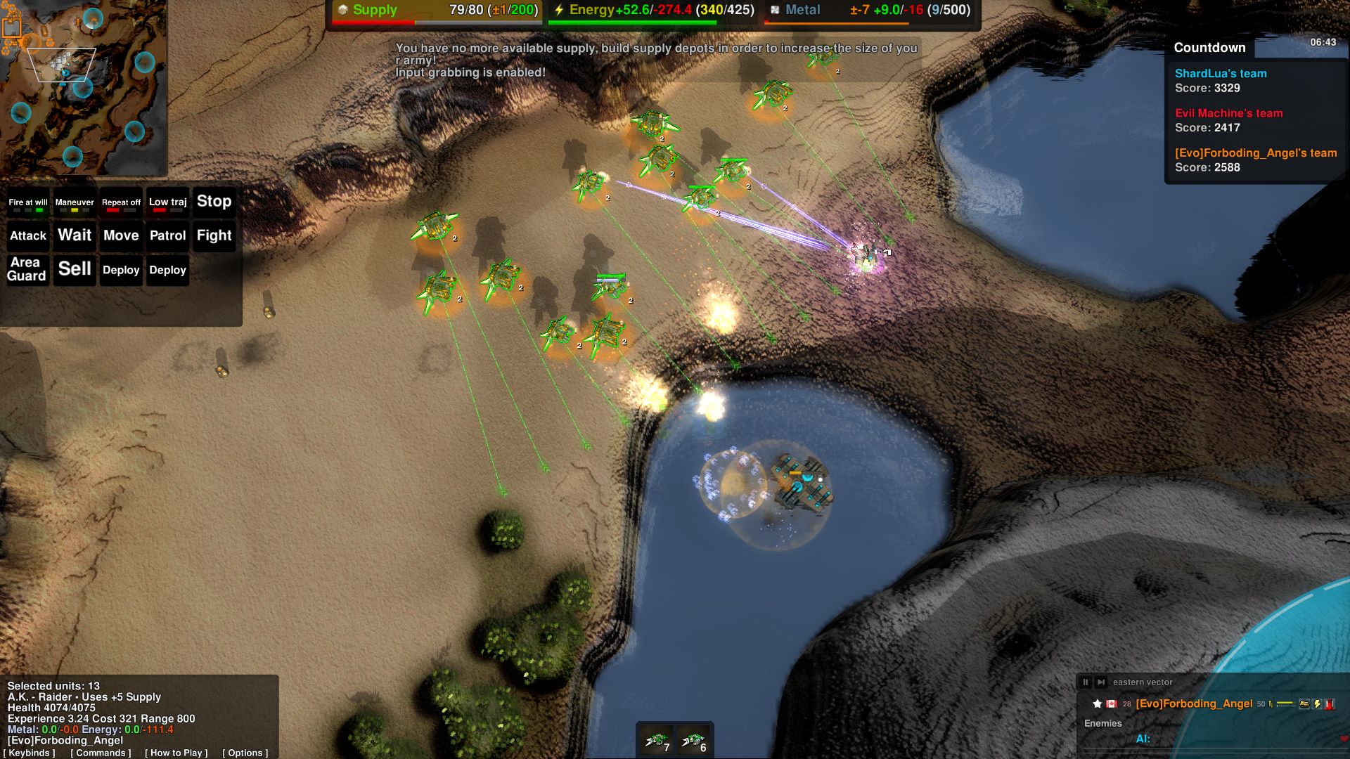 Evolution RTS screenshot 15