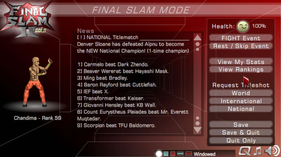 Final Slam 2 screenshot 9