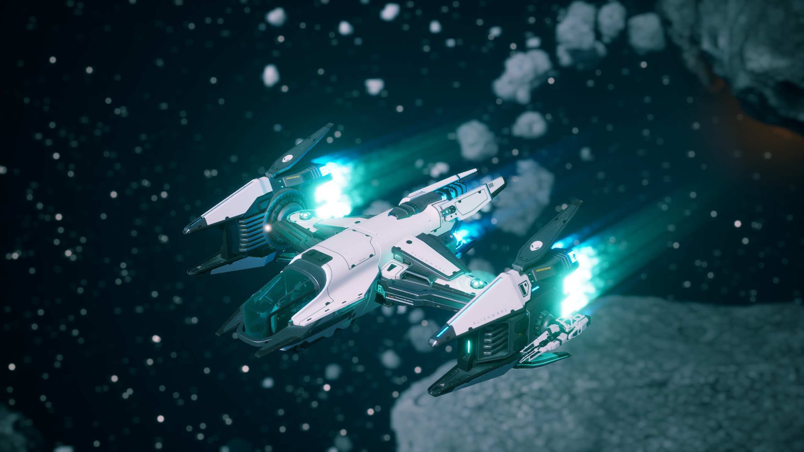 EVERSPACE™ 2 - Alienware Ship Skin screenshot 5