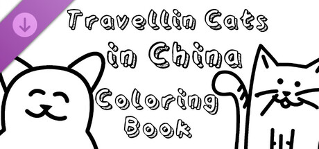 Travellin Cats in China - Coloring Book