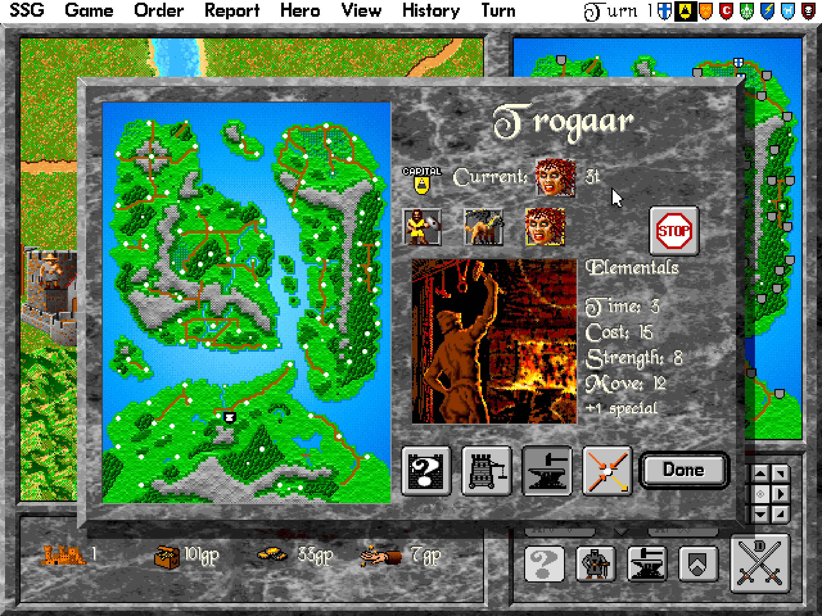 Warlords I + II screenshot 8