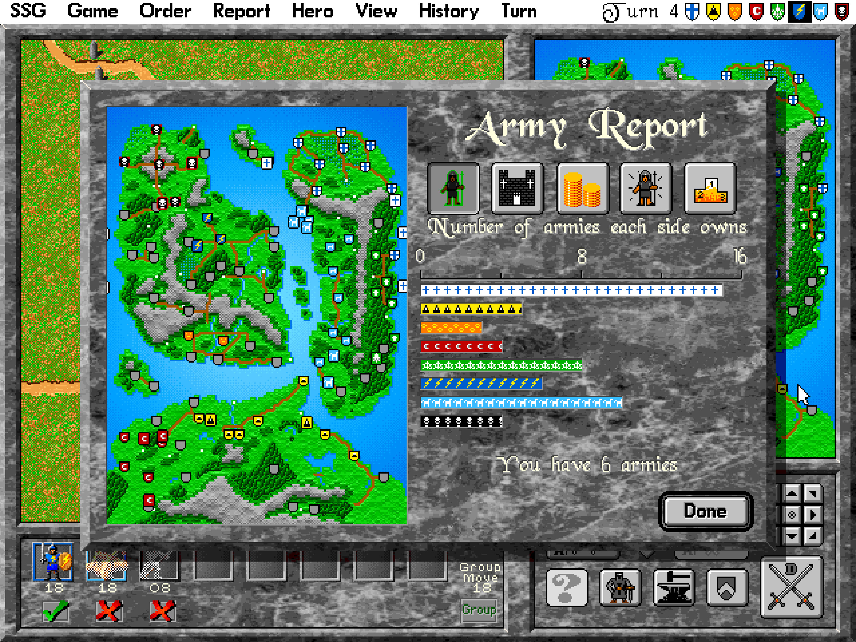 Warlords I + II screenshot 12