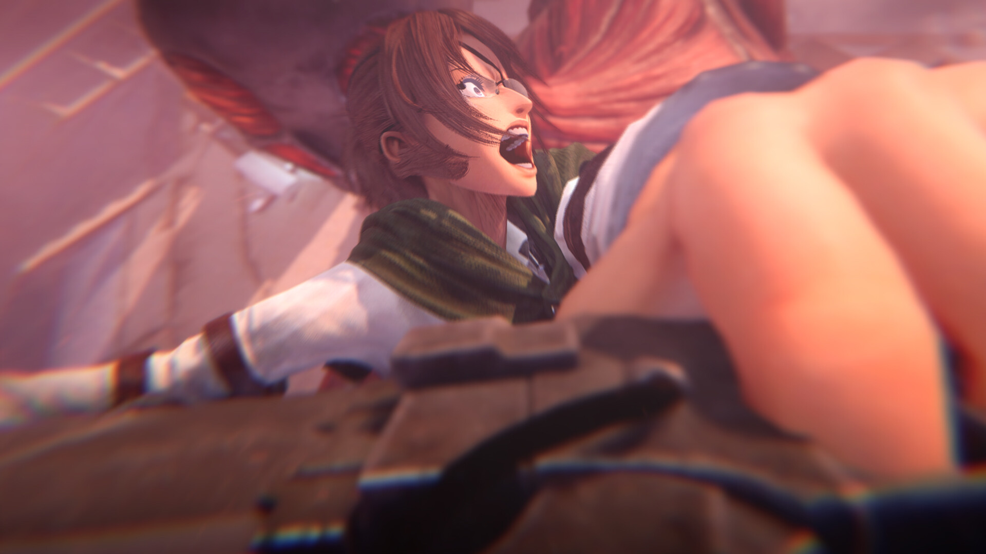 進撃の巨人3 ゲーム画面4